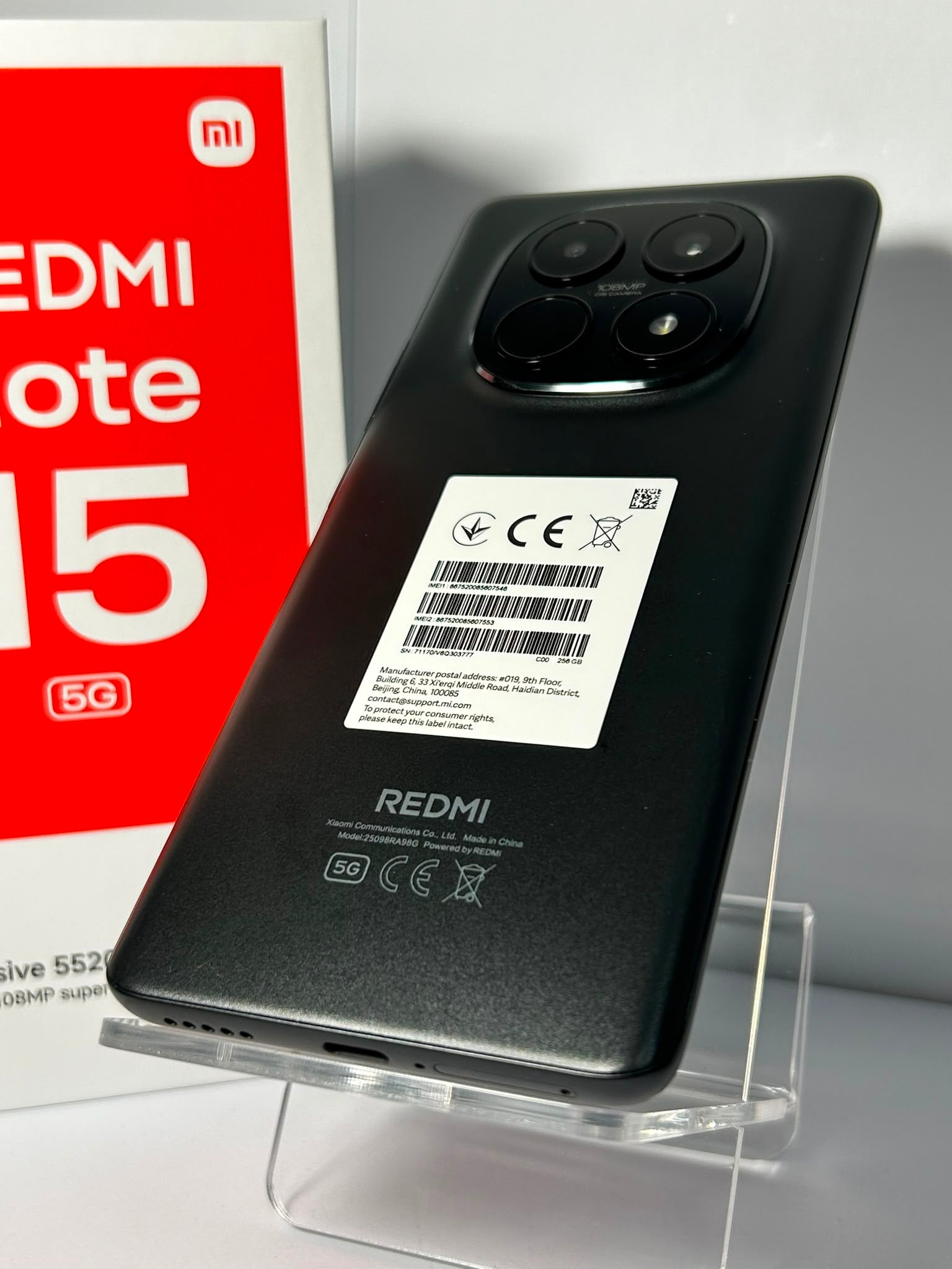 Xiaomi Redmi Note 15 5G 256GB 8GB RAM Full Box Ca Nou