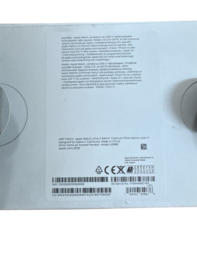 APPLE WATCH ULTRA 2