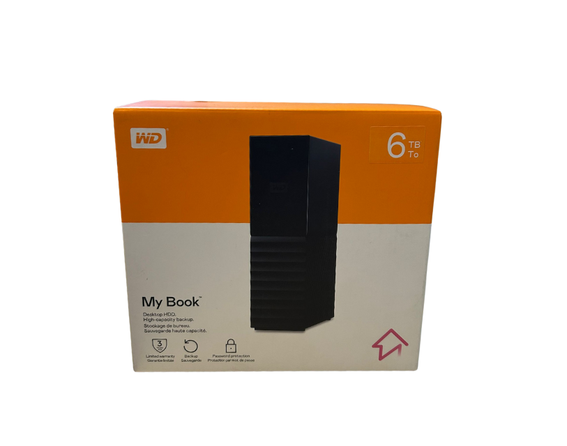 WD My Book Desktop HDD 6TB Sigilat