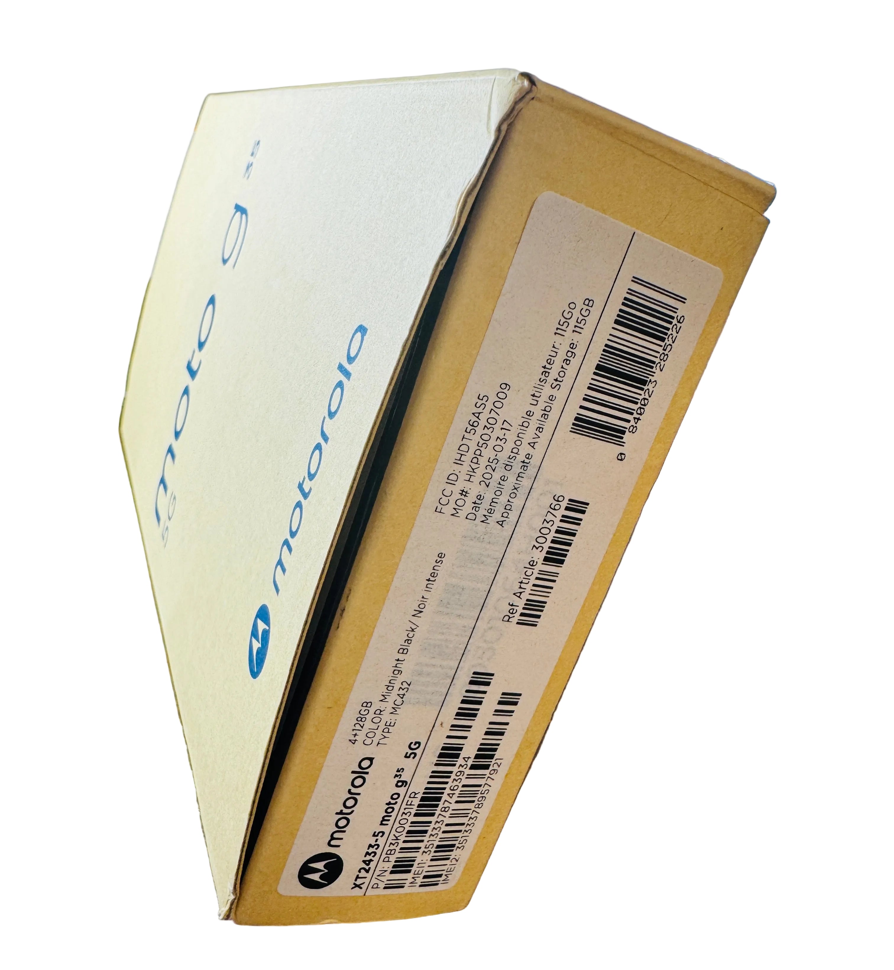 MOTOROLA G35 5G 128 GB Midnight Black