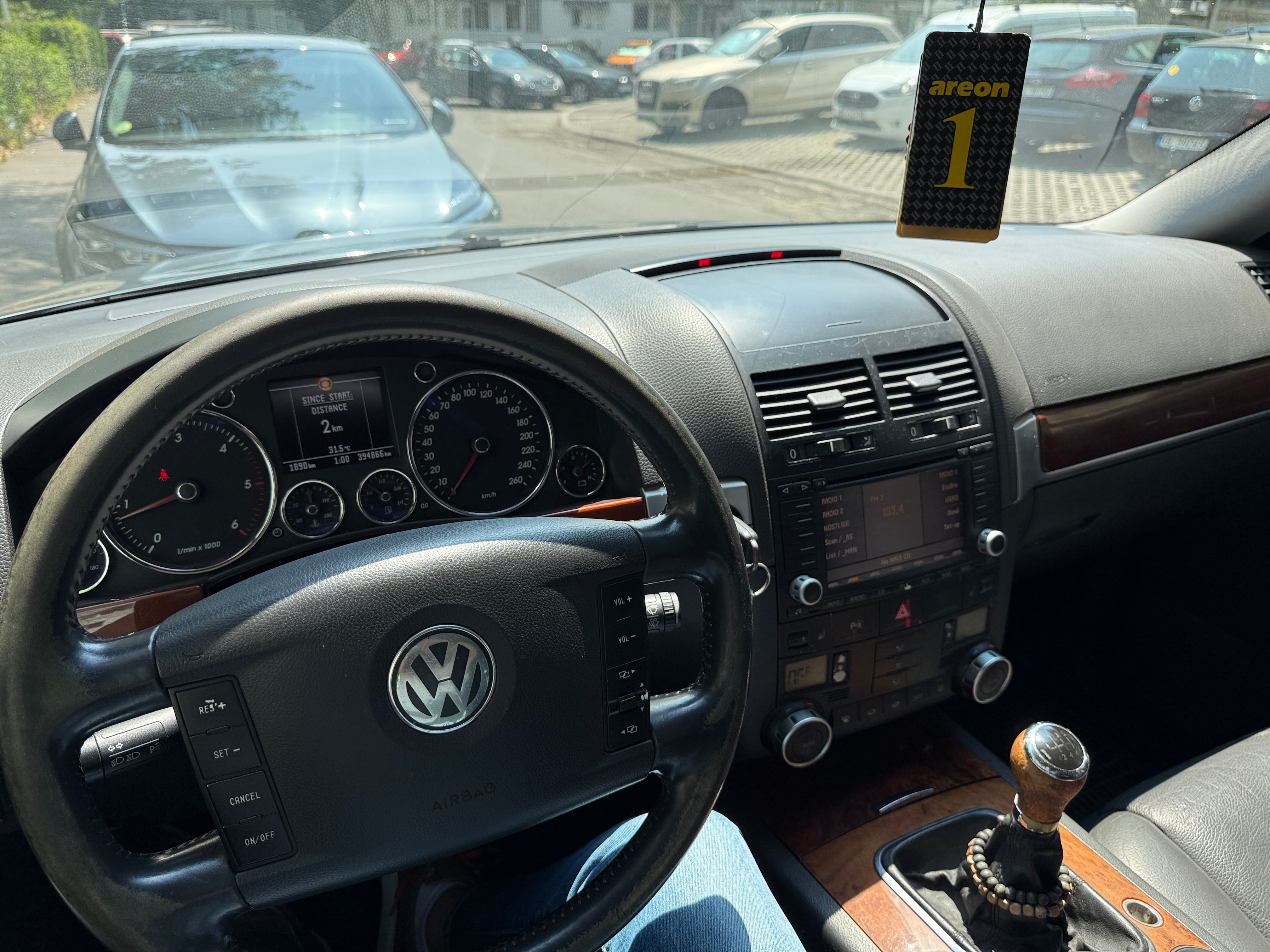 Volkswagen Touareg 2.5 TDI, cutie manuală, an 2004, 395.000 km.