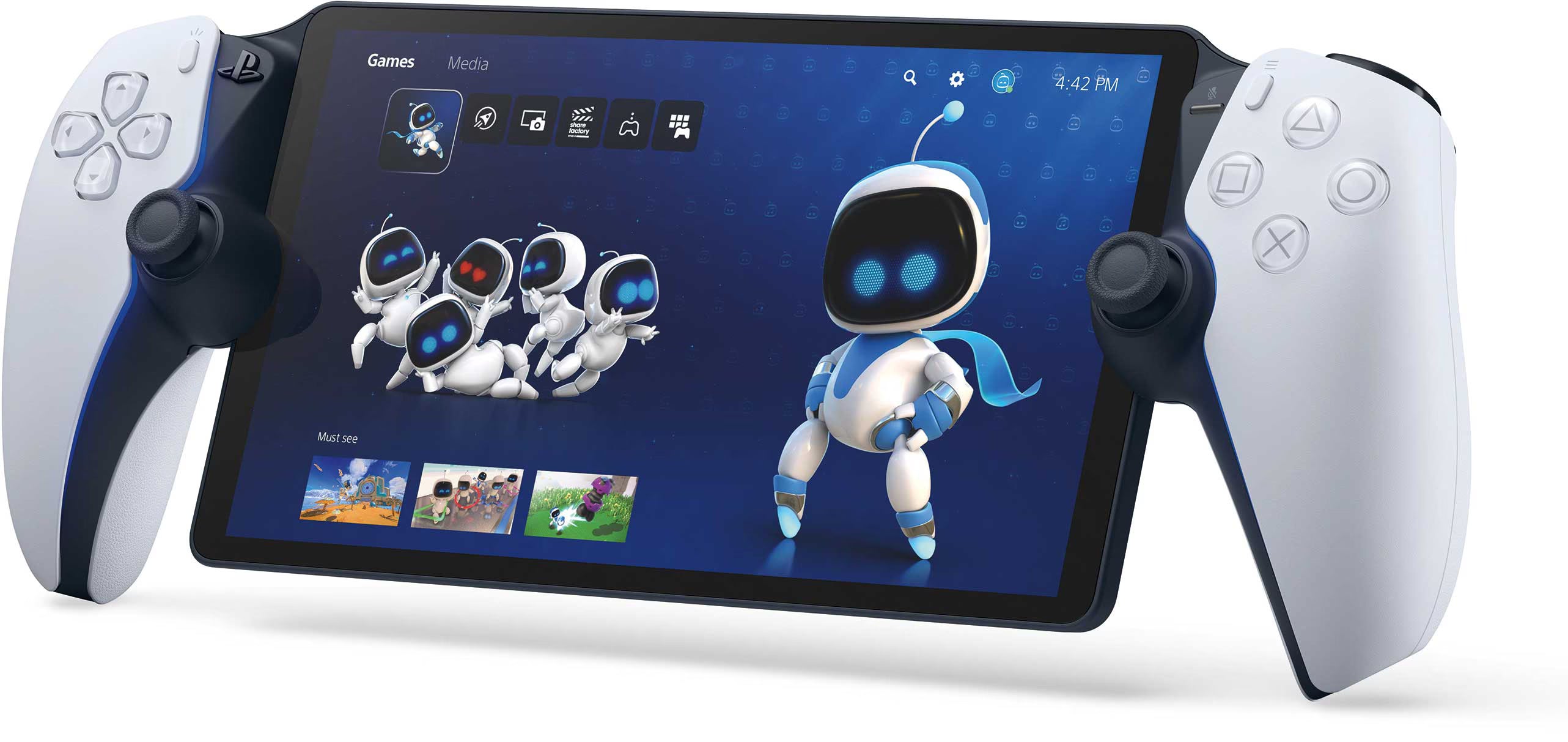 PlayStation Portal Remote Player pentru PS5 White – Consolă Remote Play