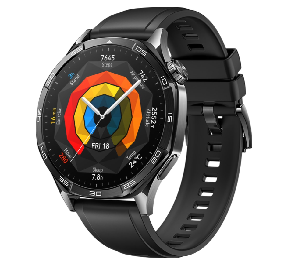 HUAWEI Watch GT 5 46mm GPS Black – Smartwatch Premium Android & iOS
