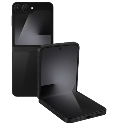Telefon Samsung Galaxy Z Flip7 FE, 128GB, 8GB RAM, 5G, Black – Smartphone Pliabil