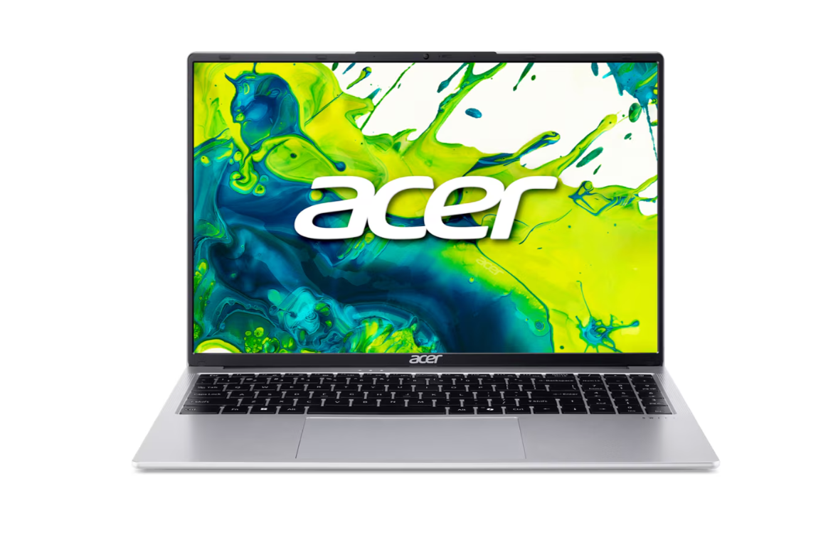 Laptop Acer Aspire Lite 14 AL14-32P-326A, Intel Core 3 N355, 8GB RAM, 512GB SSD, IPS 14”, Light Silver