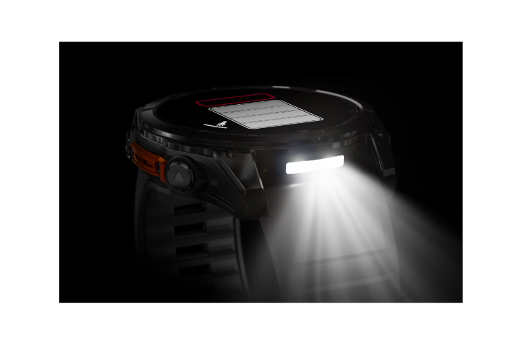 Smartwatch Garmin Fenix 8 AMOLED 51mm GPS Wi-Fi Android iOS Oțel Inoxidabil Slate Gray cu Curea Silicon Neagră