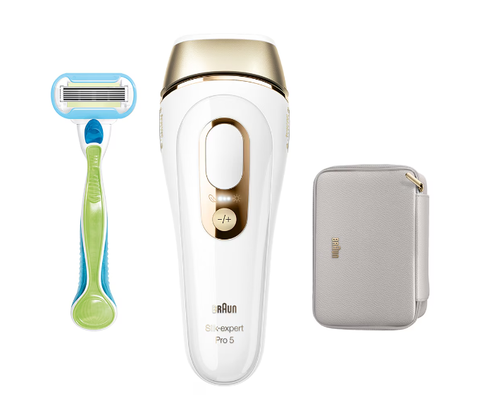 Braun Silk-expert Pro 5 PL5052 IPL Alb Auriu