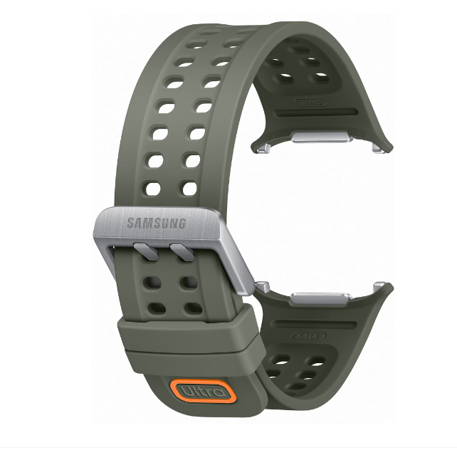 Smartwatch Samsung Galaxy Watch Ultra 2, Titanium Silver, Curea Olive