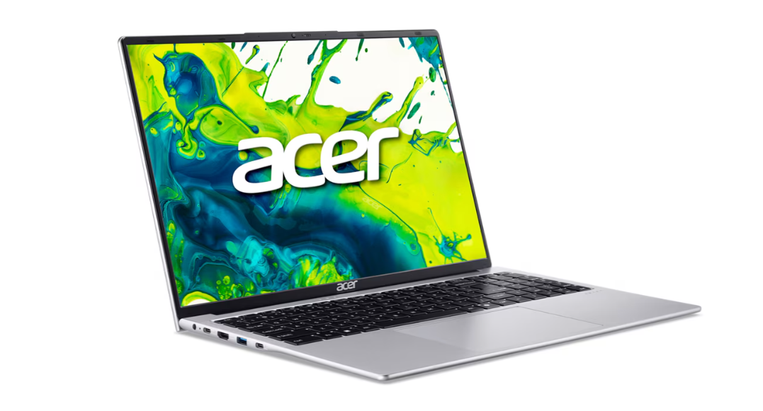 Laptop Acer Aspire Lite 14 AL14-32P-326A, Intel Core 3 N355, 8GB RAM, 512GB SSD, IPS 14”, Light Silver
