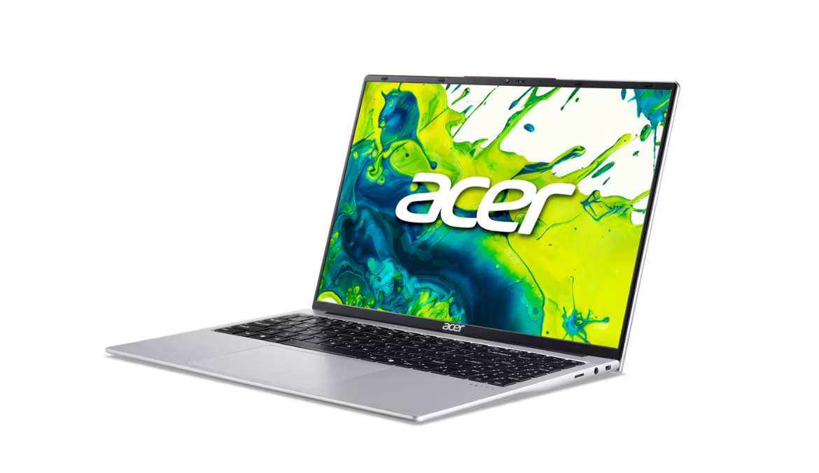Laptop Acer Aspire Lite 14 AL14-32P-326A, Intel Core 3 N355, 8GB RAM, 512GB SSD, IPS 14”, Light Silver
