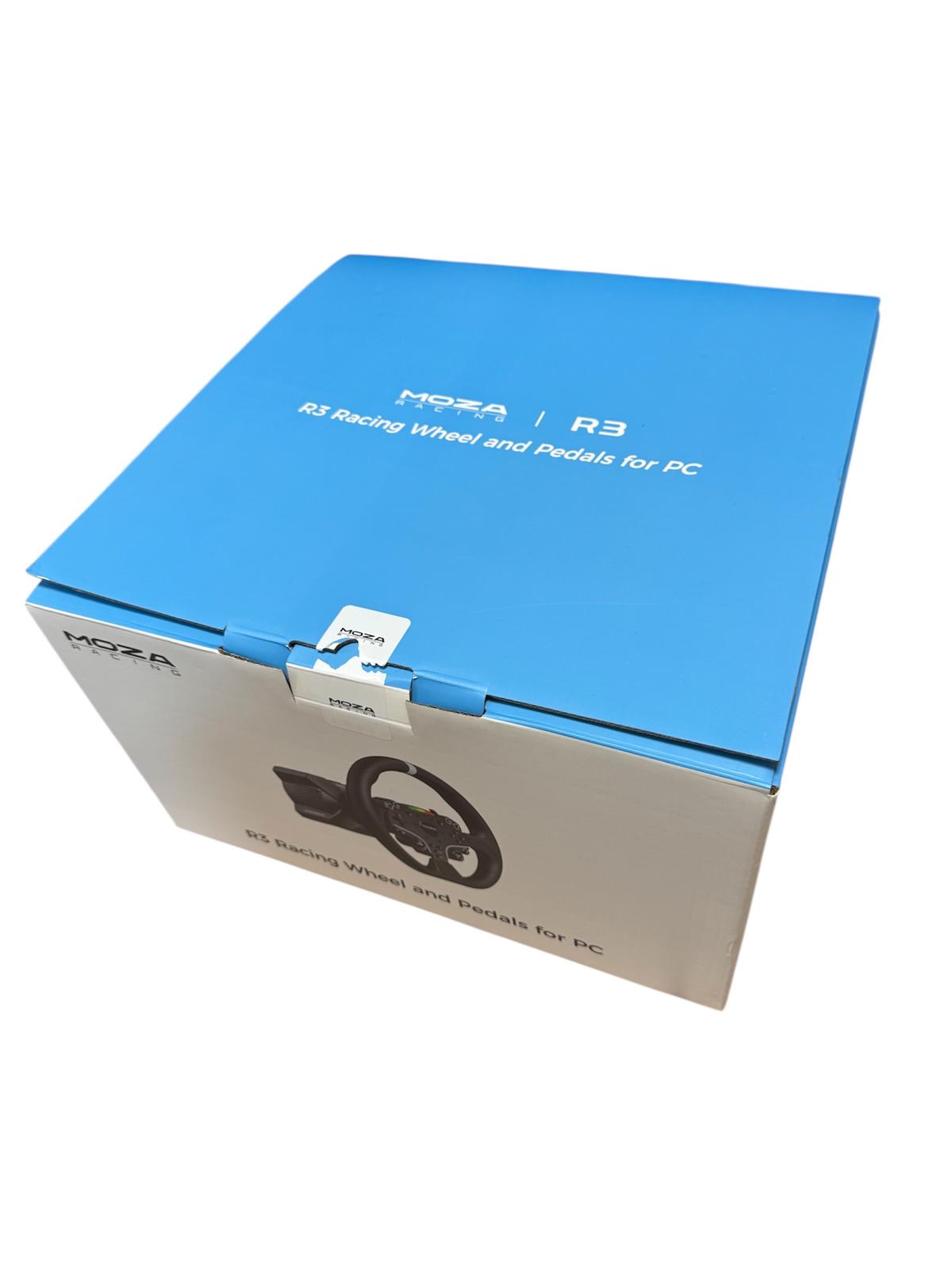 MOZA R3 Racing+ Pedals  + Volan ES Formula Wheel