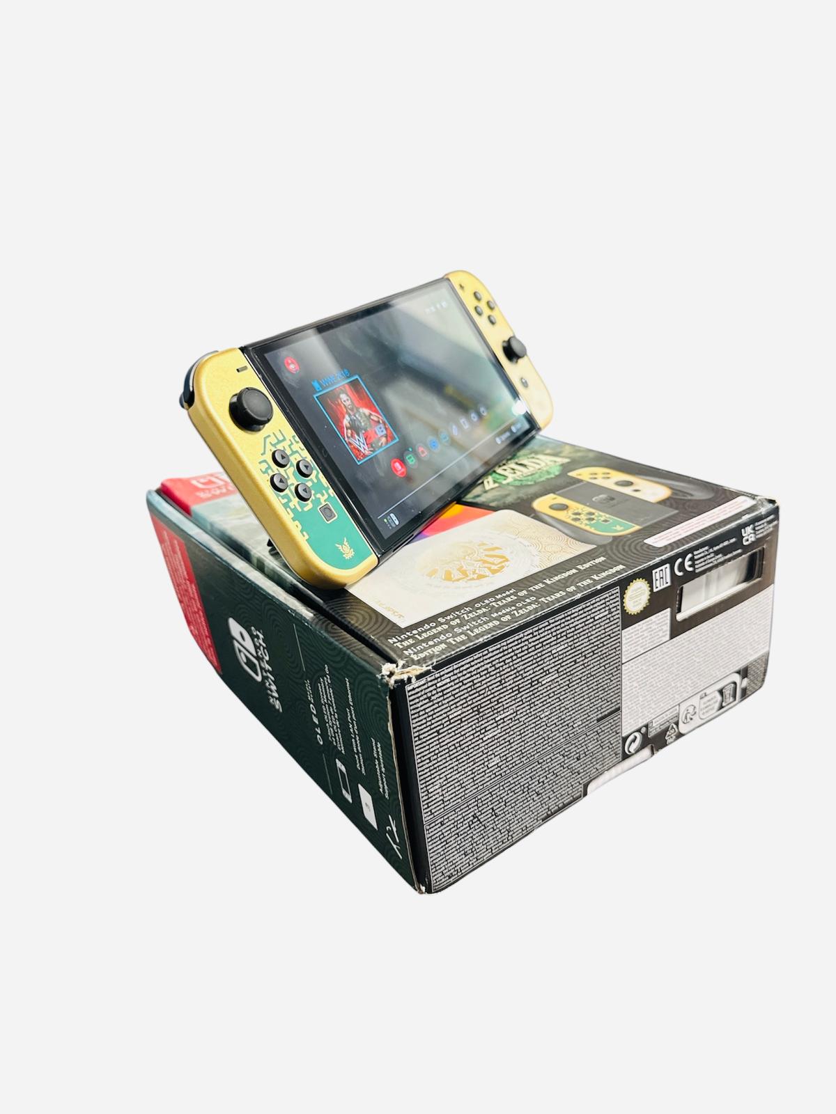 Consola Nintendo Switch OLED Zelda Tears of the Kingdom Edition