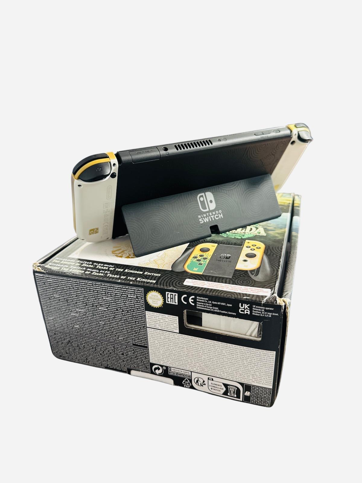 Consola Nintendo Switch OLED Zelda Tears of the Kingdom Edition