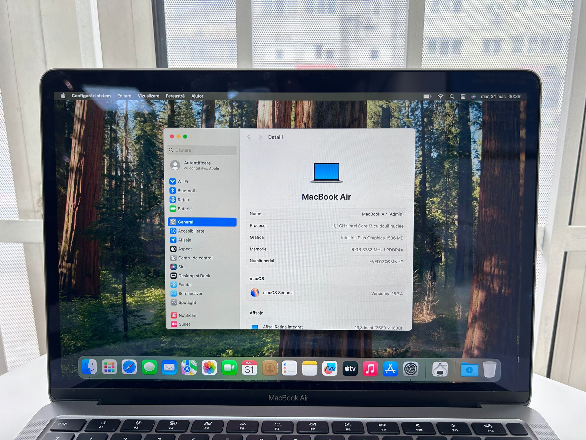 MacBook Air Retina 13” 2020 (Intel Core i3)