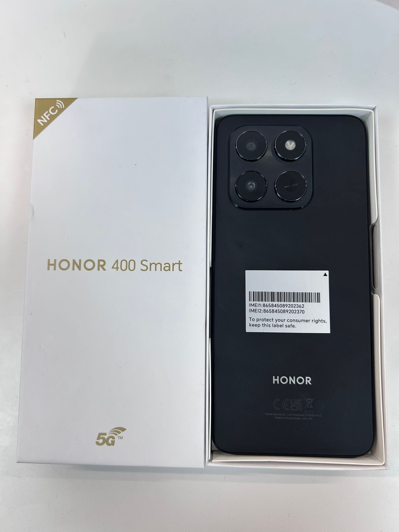 HONOR 400 Smart 128GB 4GB RAM Velvet Black – Smartphone performant cu design elegant