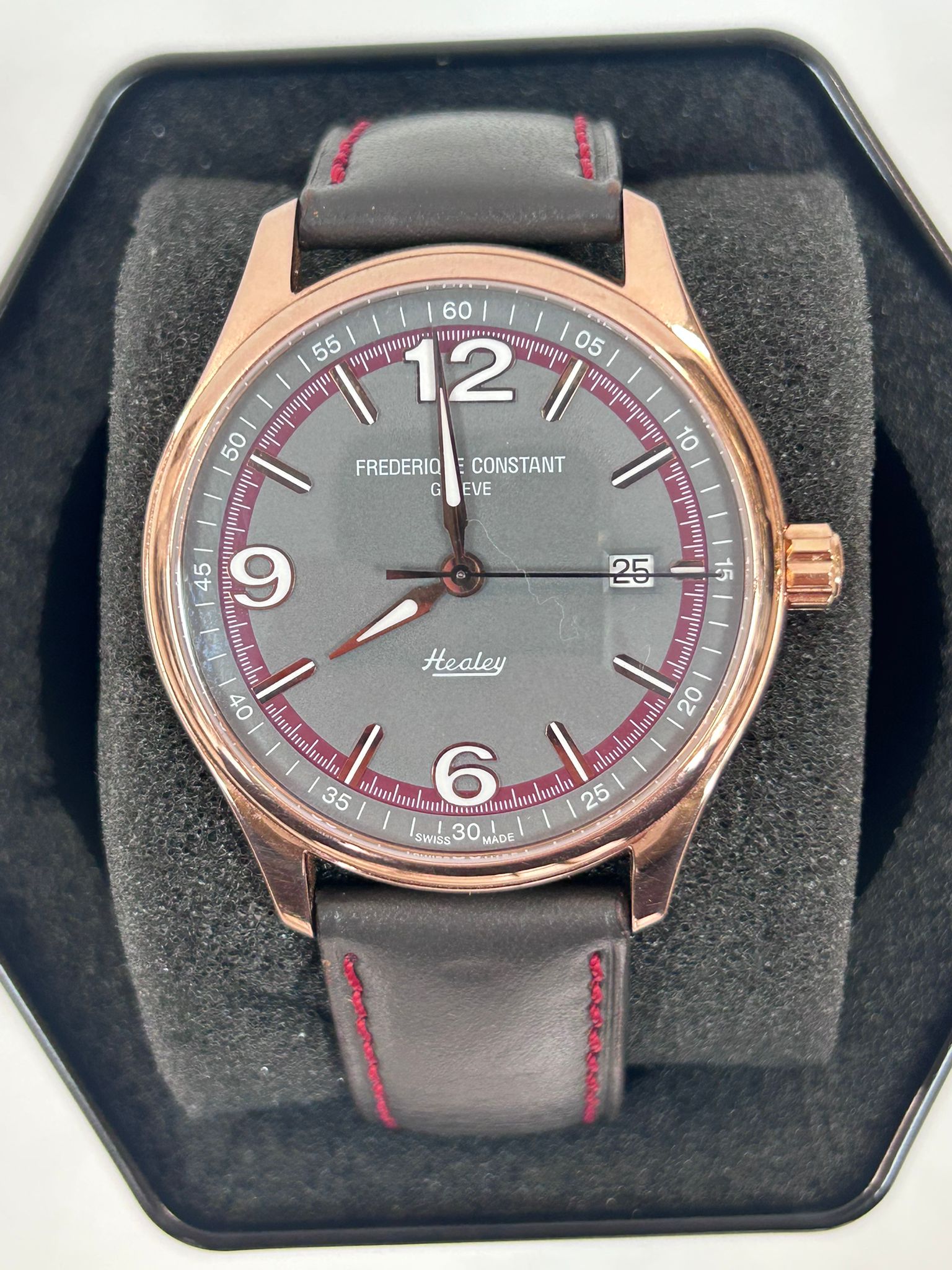 Ceas Frederique Constant Automatic Vintage Rally Healey – Eleganță clasică inspirată din motorsport britanic