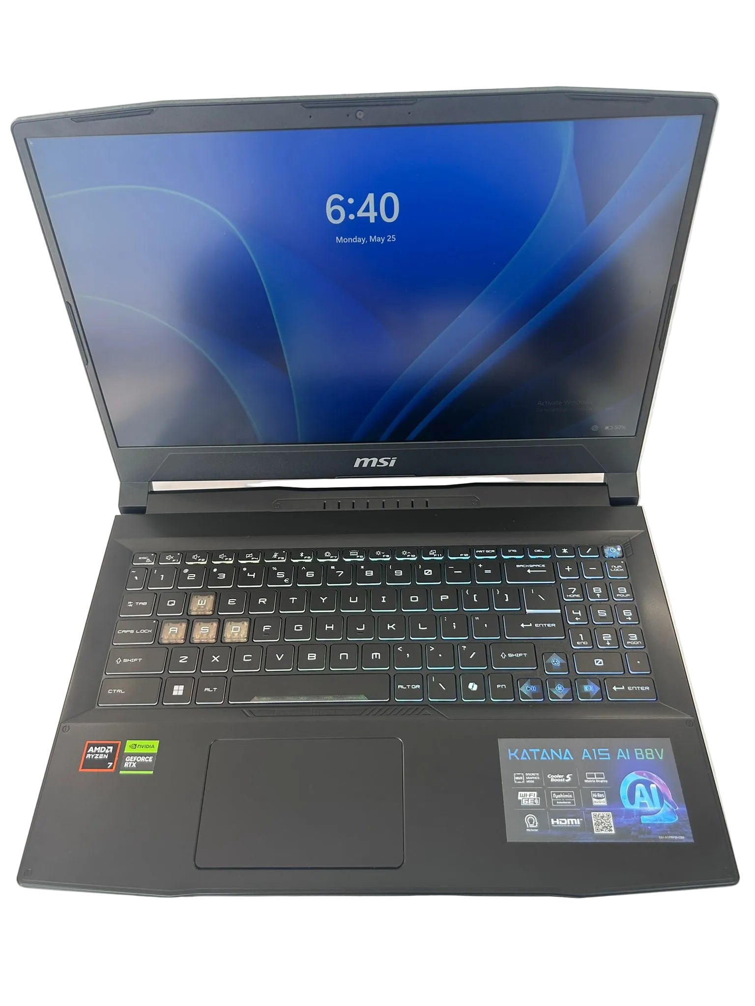 Laptop MSI Katana A15 – AMD Ryzen 7, RTX 4060, 16GB RAM, SSD 512GB