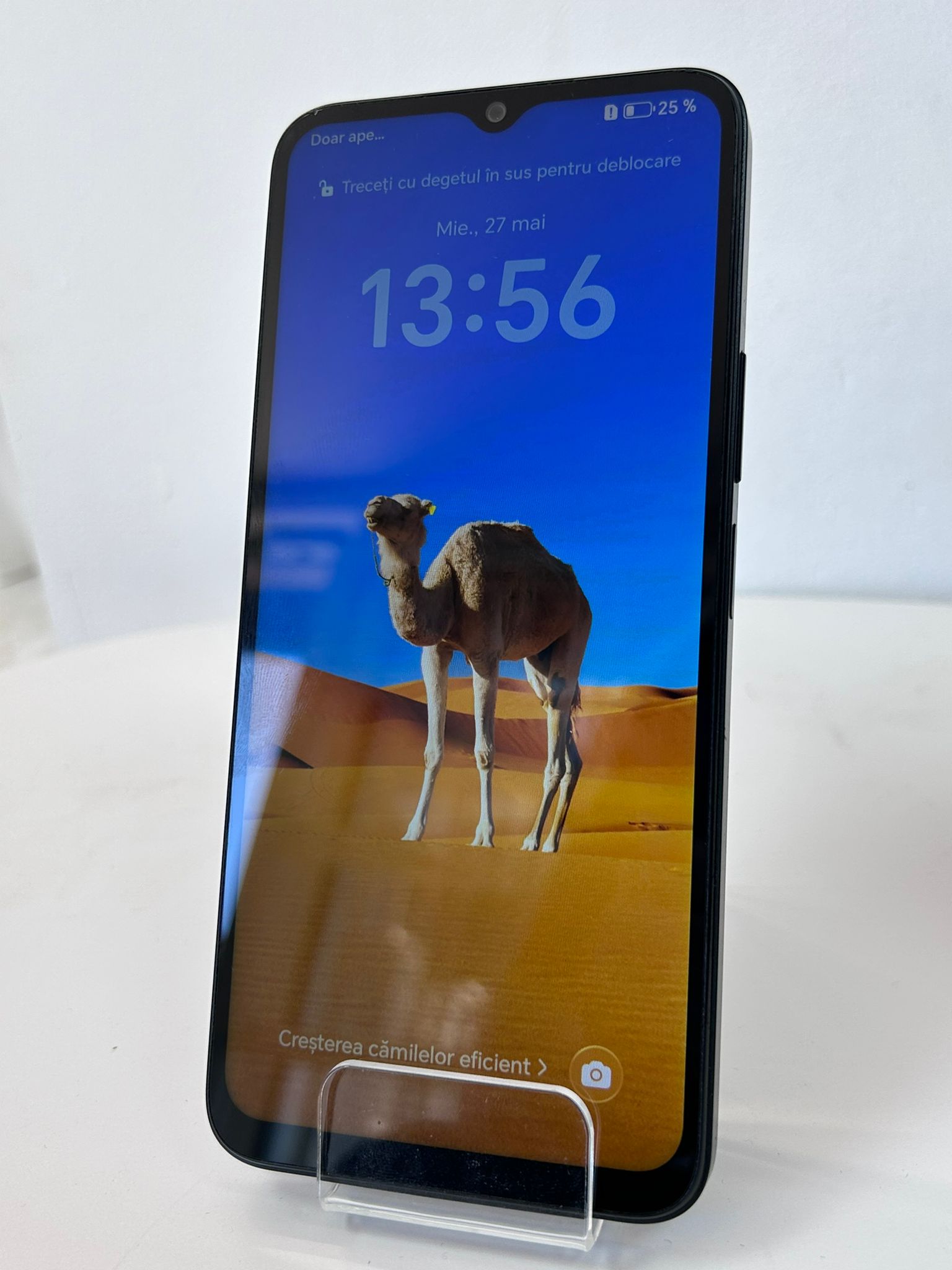 HONOR X6b Black 128GB – Smartphone Android Elegant și Accesibil