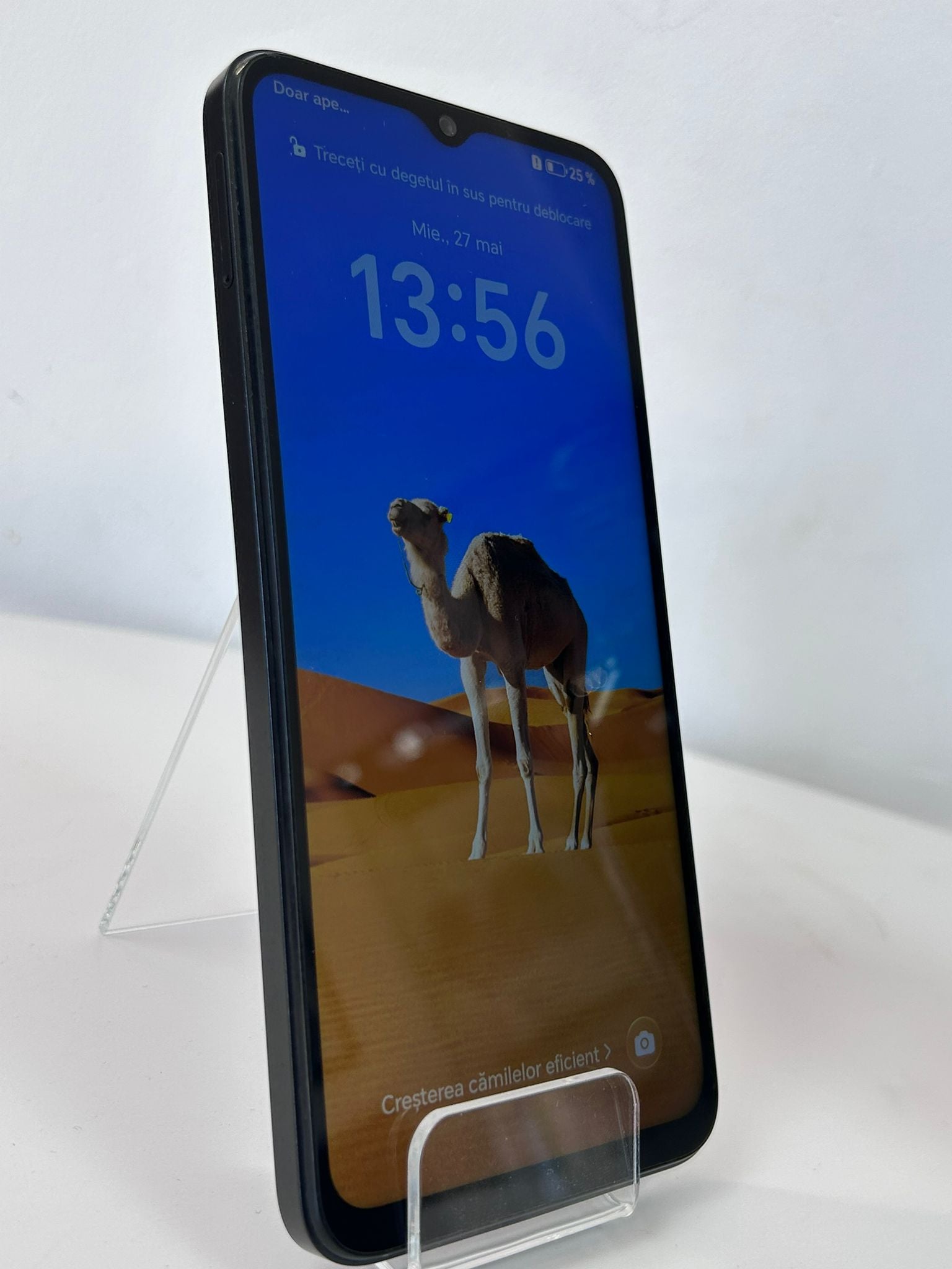 HONOR X6b Black 128GB – Smartphone Android Elegant și Accesibil