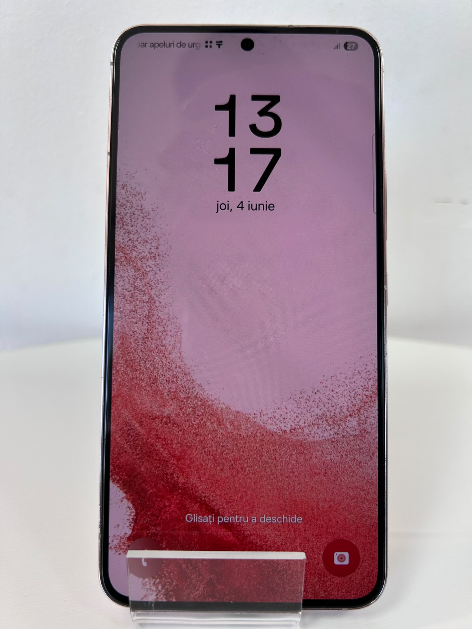Samsung Galaxy S22 Pink Gold 128GB – Smartphone Premium cu Design Elegant