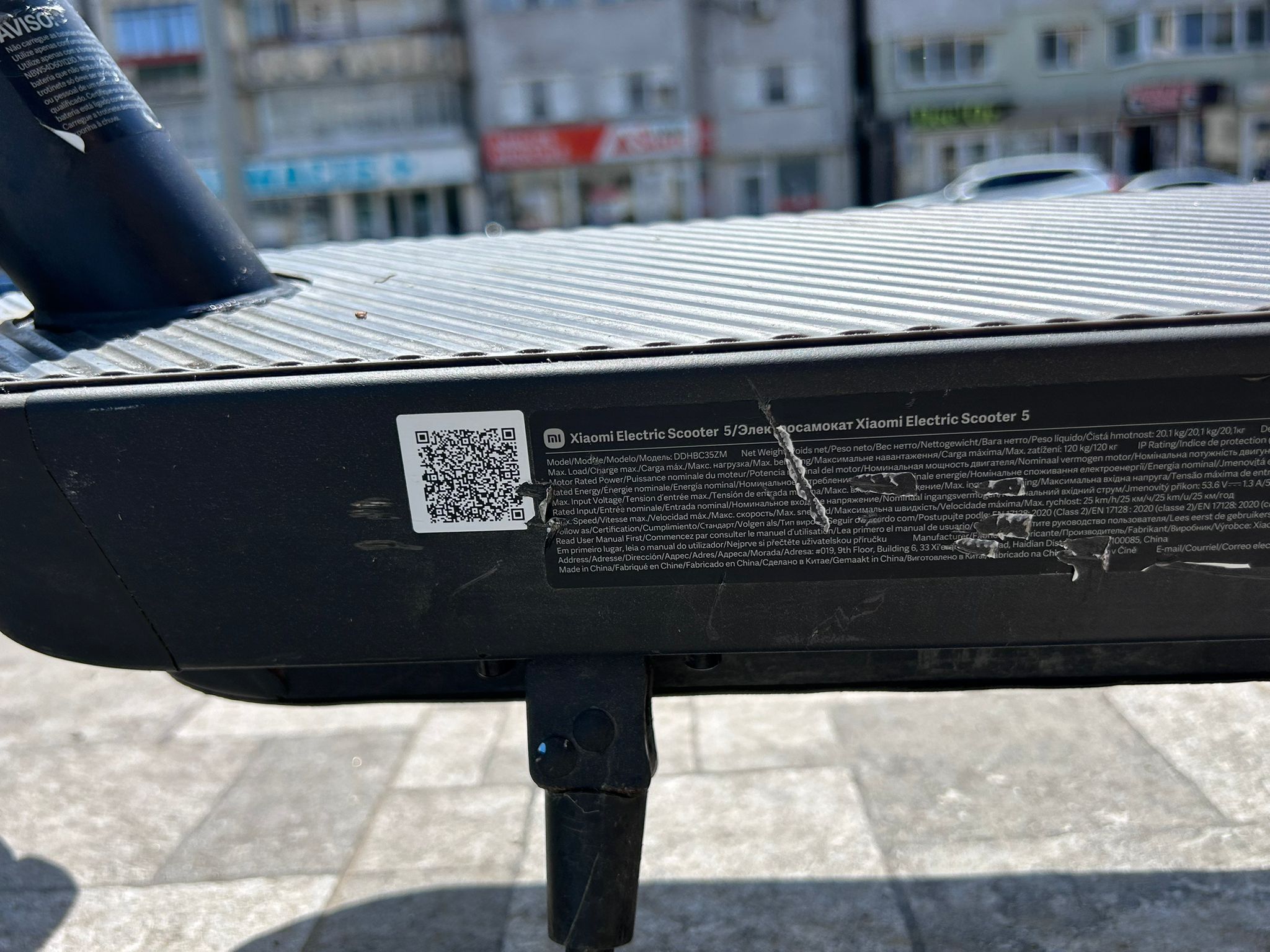 Trotinetă Electrică Xiaomi Scooter 5, 350 W, 10 Inch, Până la 25 km/h
