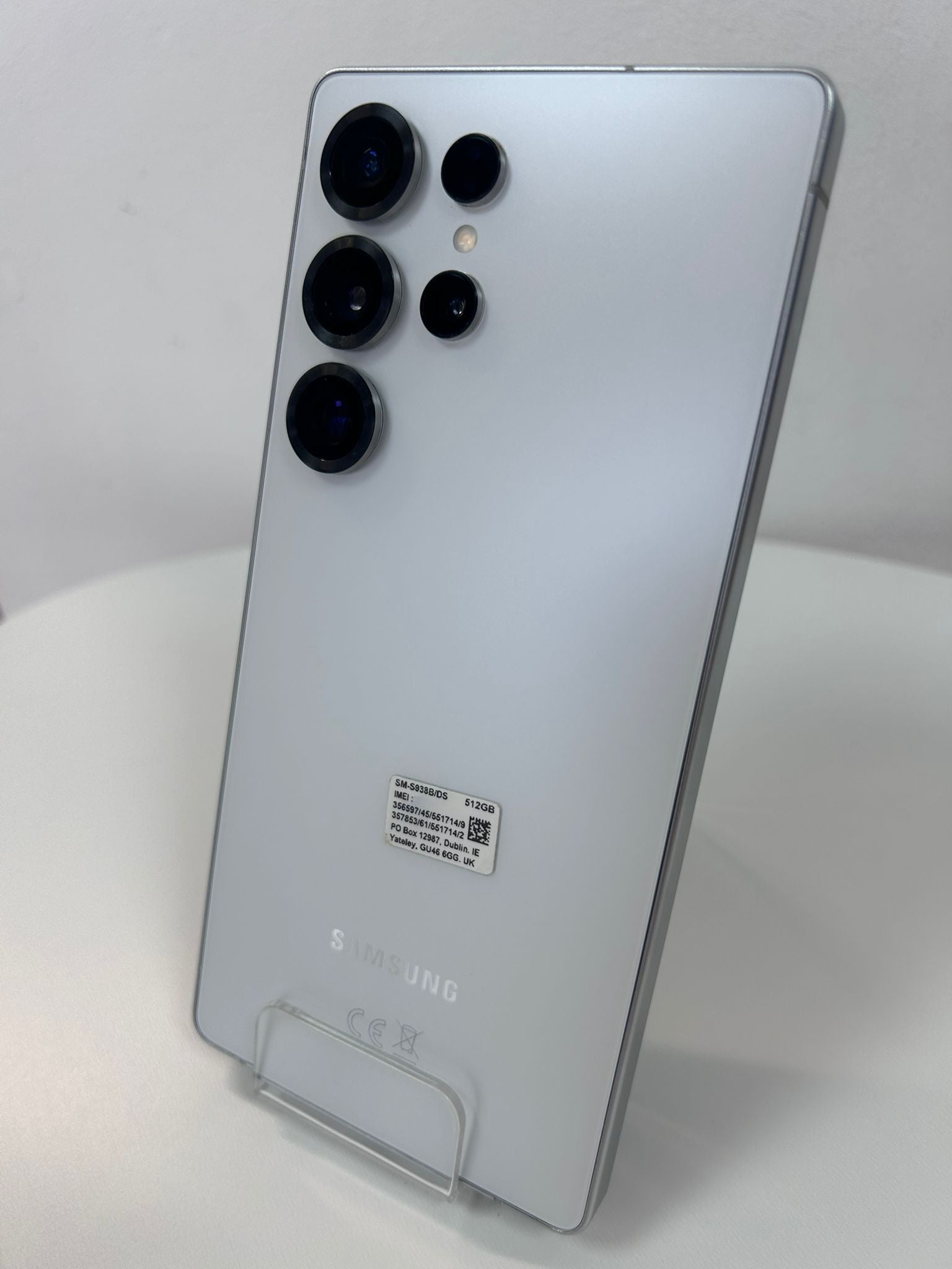 Samsung Galaxy S25 Ultra Titanium White Silver 512GB 12GB RAM Dual SIM 5G