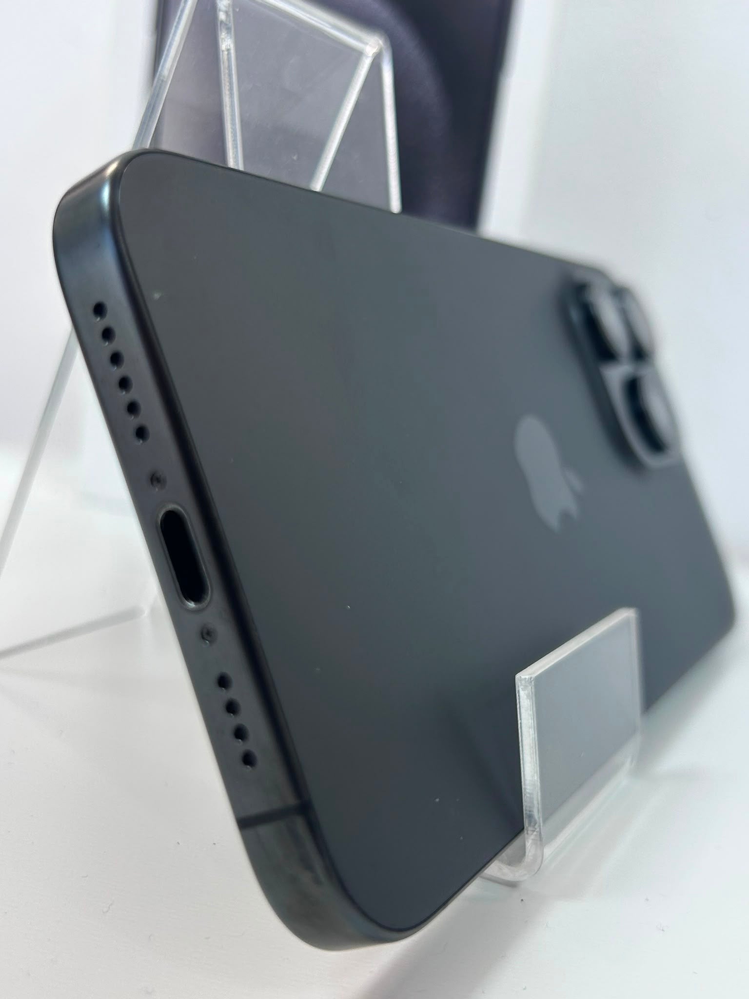 Apple iPhone 15 Pro Max Black Titanium 256GB 5G – Smartphone Premium