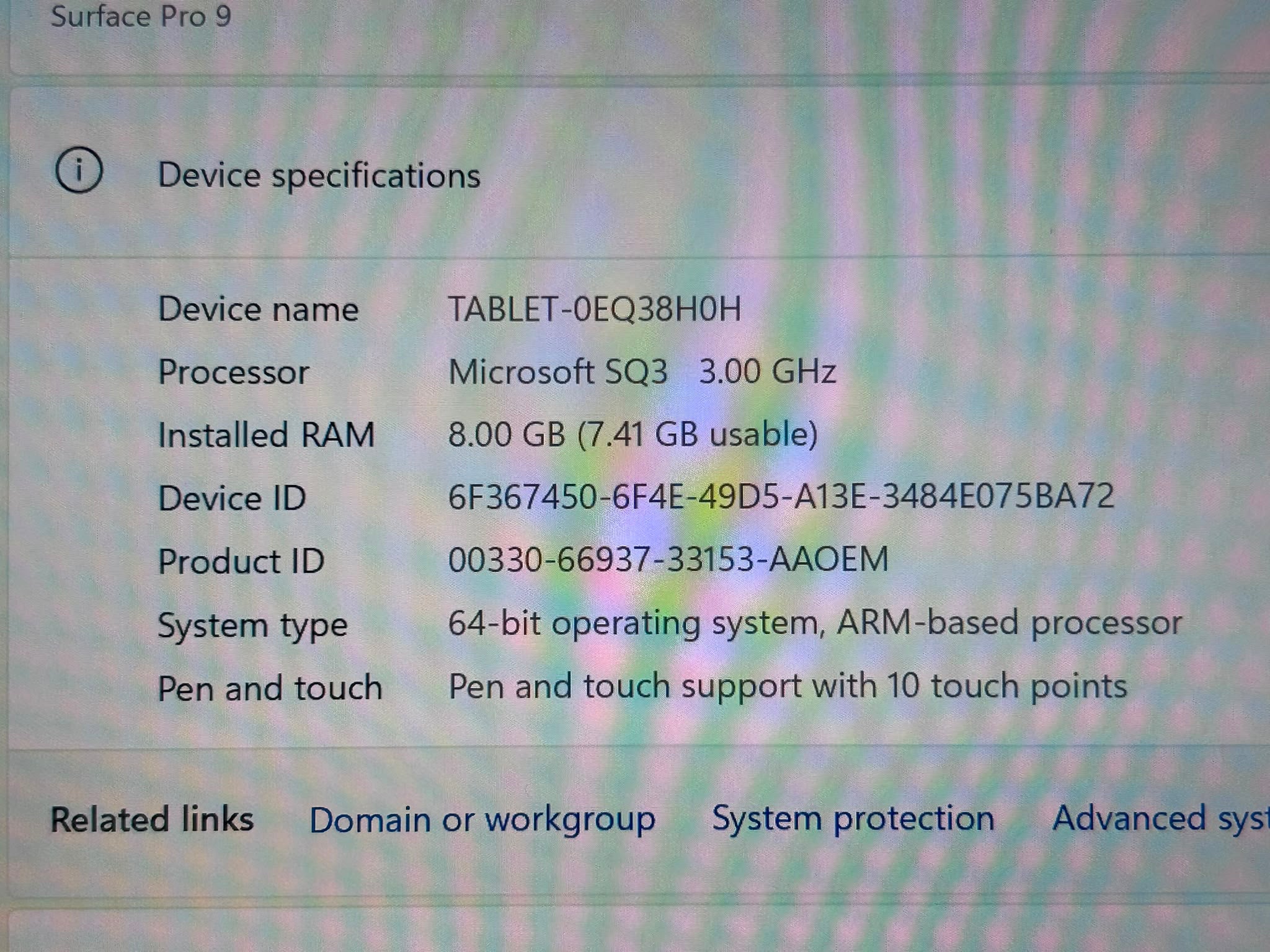 Microsoft Surface Pro 9 5G SQ3 8GB RAM 512GB SSD – Tabletă 2 în 1 Premium