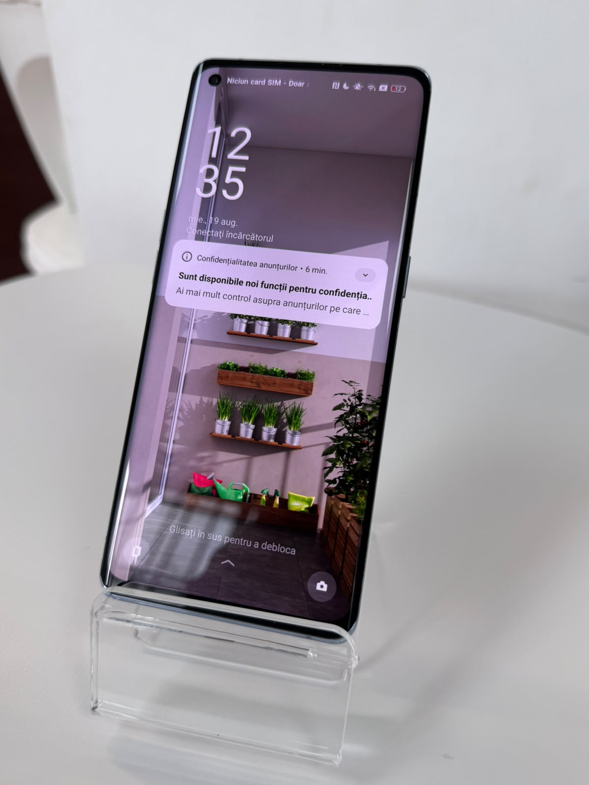 Telefon mobil OPPO Reno 6 Pro, 256GB, 12GB RAM, Dual SIM, 5G, Arctic Blue