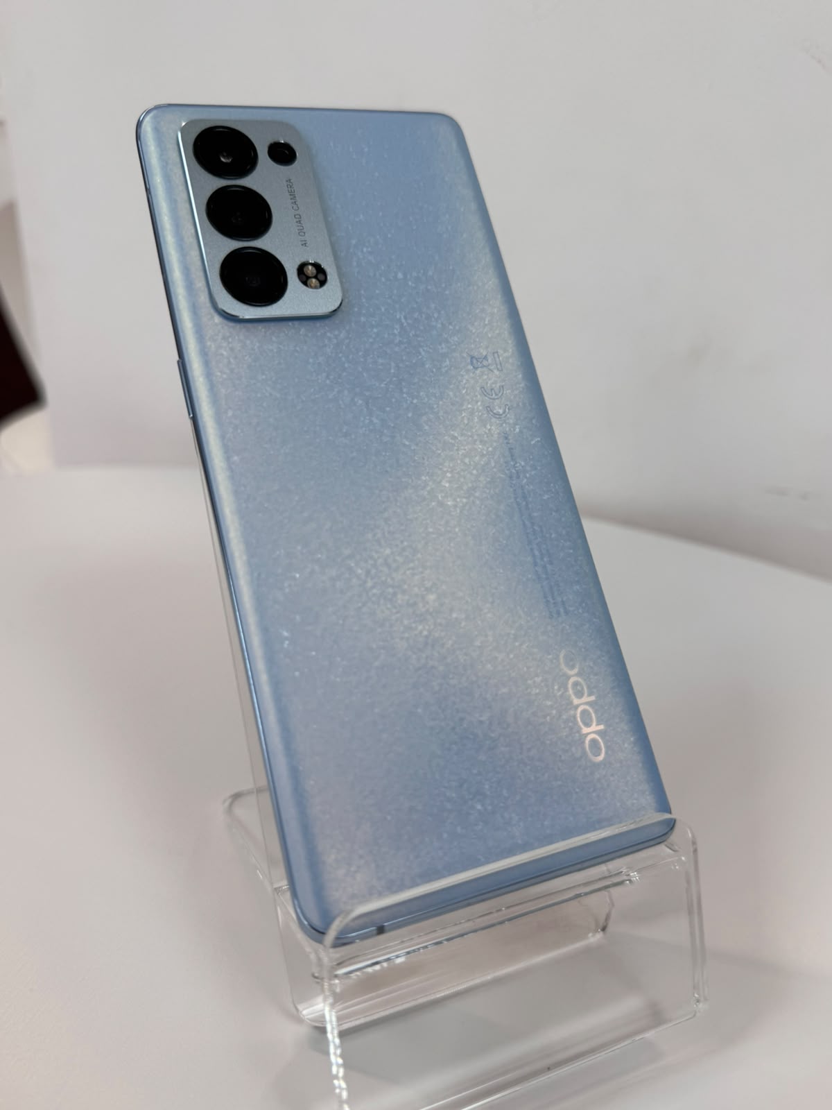 Telefon mobil OPPO Reno 6 Pro, 256GB, 12GB RAM, Dual SIM, 5G, Arctic Blue