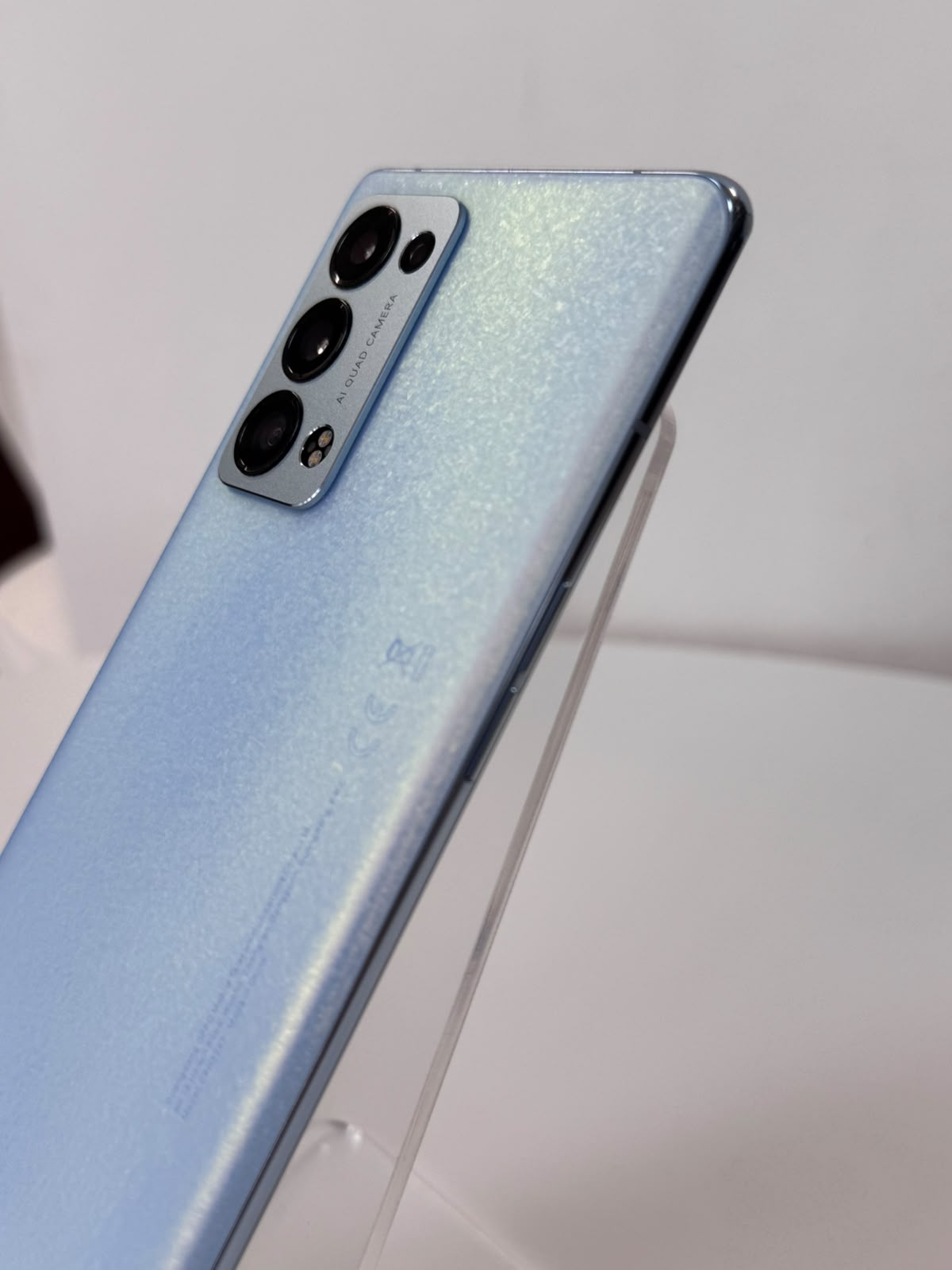 Telefon mobil OPPO Reno 6 Pro, 256GB, 12GB RAM, Dual SIM, 5G, Arctic Blue