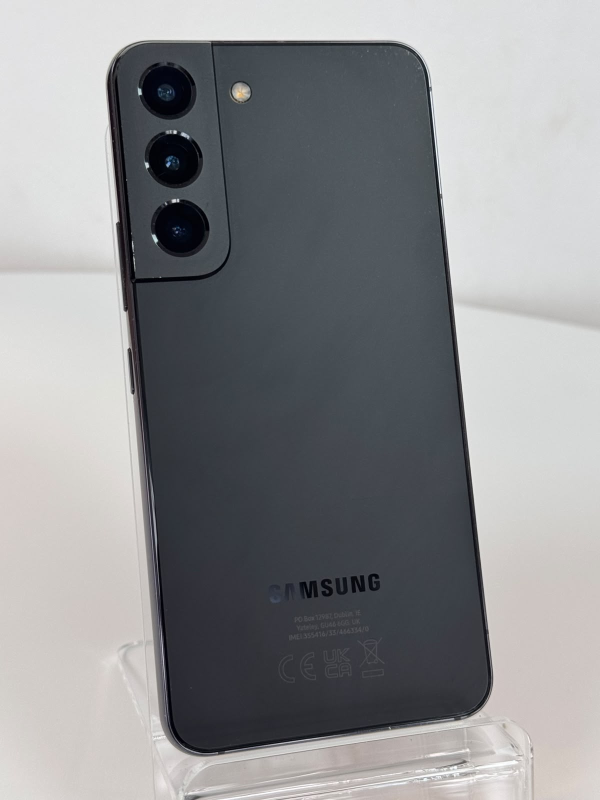 Telefon mobil Samsung Galaxy S22, 128GB, 8GB RAM, Dual SIM, 5G, Phantom Black