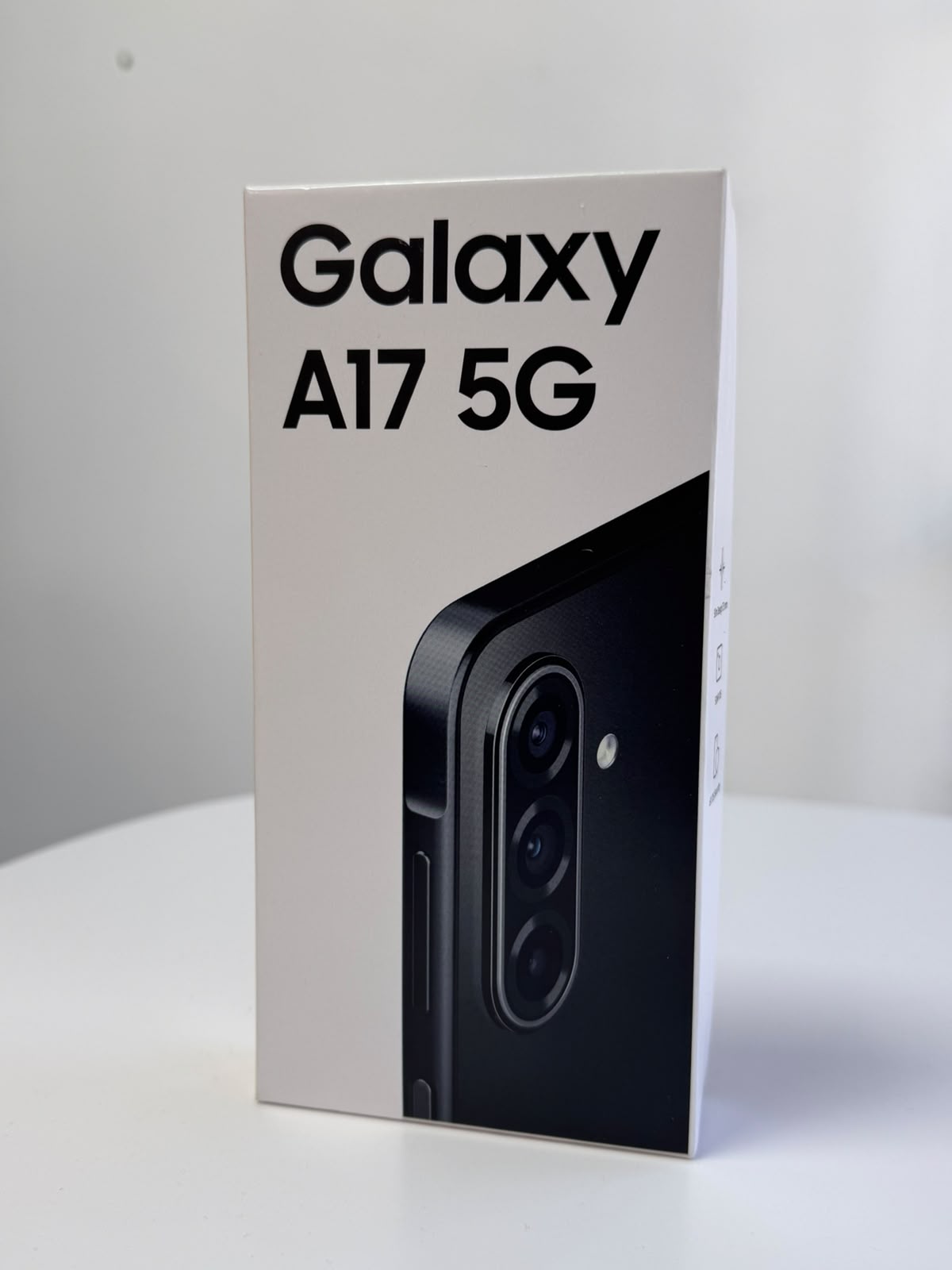 Telefon mobil Samsung Galaxy A17, 128GB, 4GB RAM, Dual SIM, 5G, Black