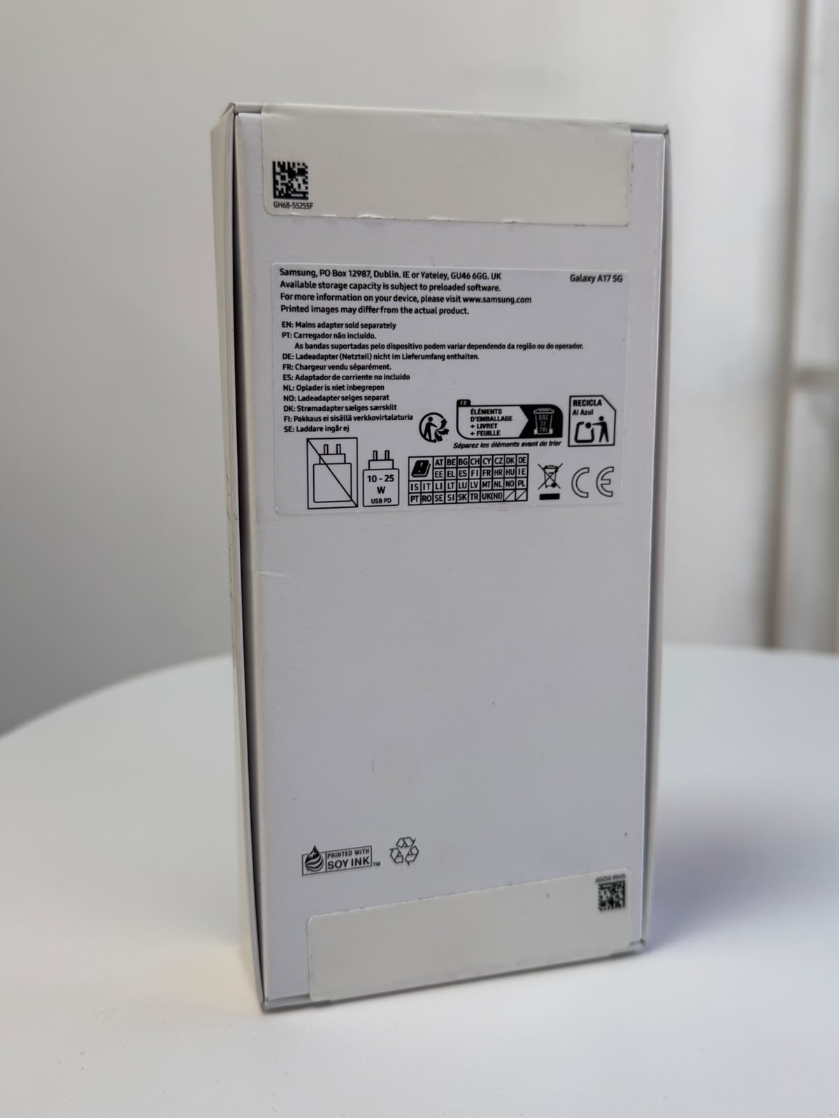 Telefon mobil Samsung Galaxy A17, 128GB, 4GB RAM, Dual SIM, 5G, Black