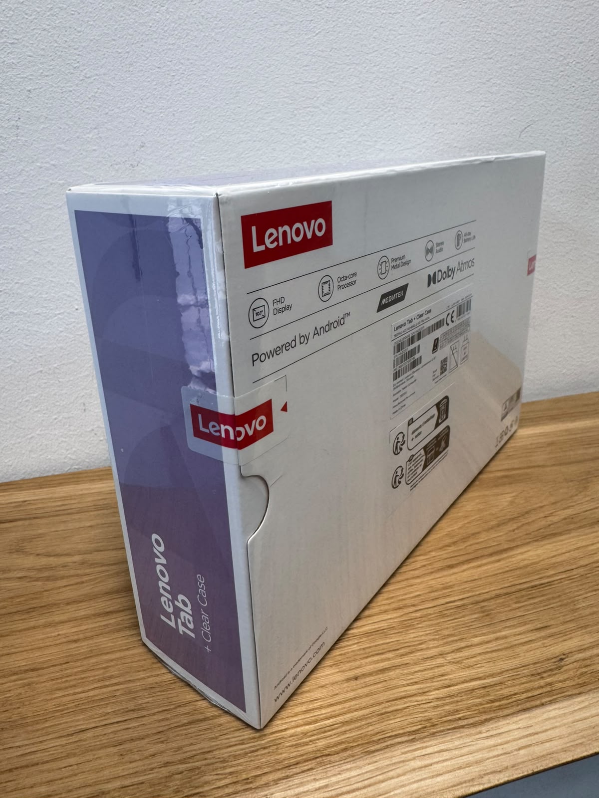 Tabletă Lenovo Tab TB311XU, 64GB, 4GB RAM, 4G LTE, SIM + Clear Case, Luna Grey