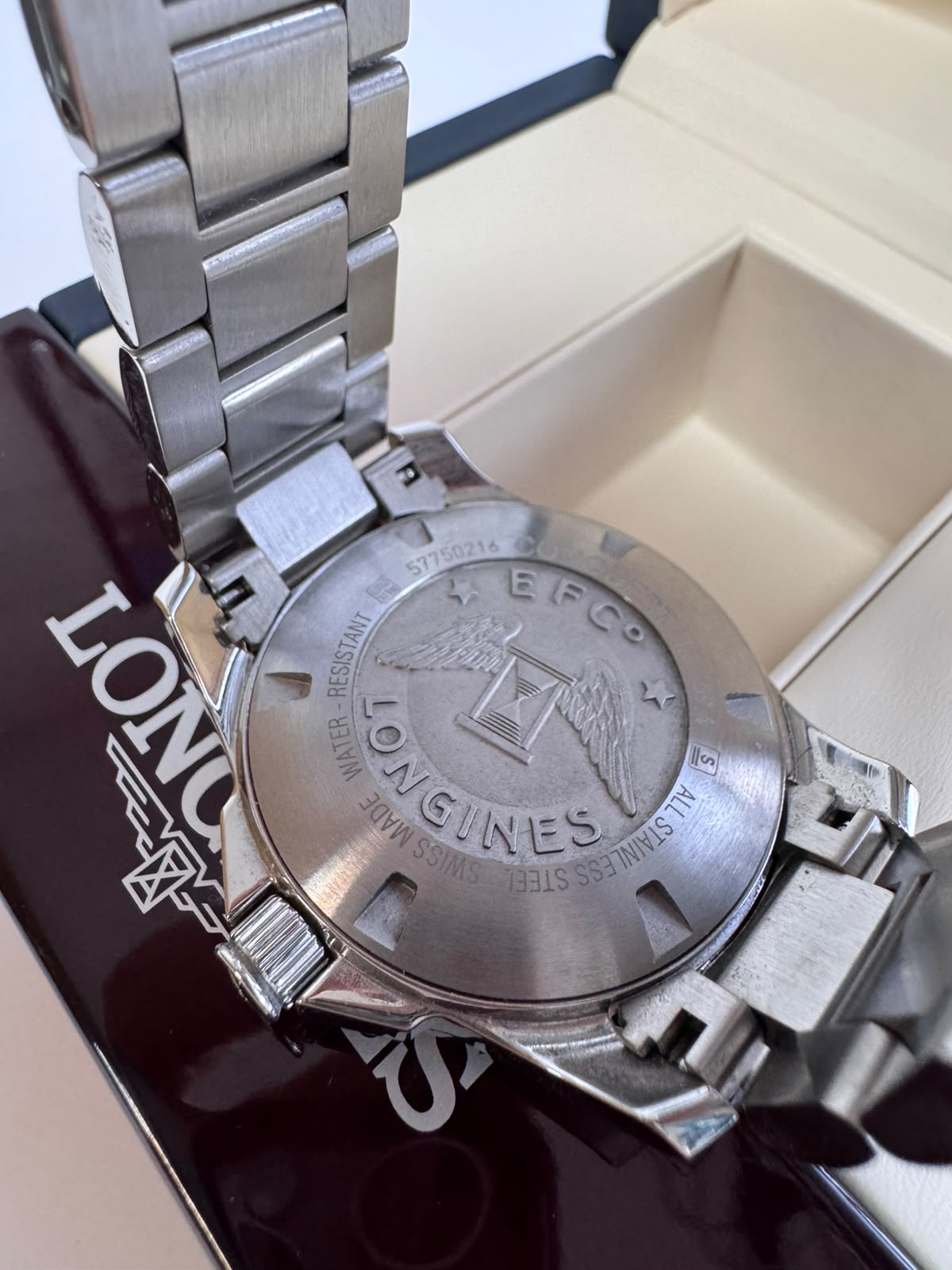 Ceas Longines Conquest L3.759.4.96.6, 41 mm, Sunray Blue, Quartz, Oțel Inoxidabil