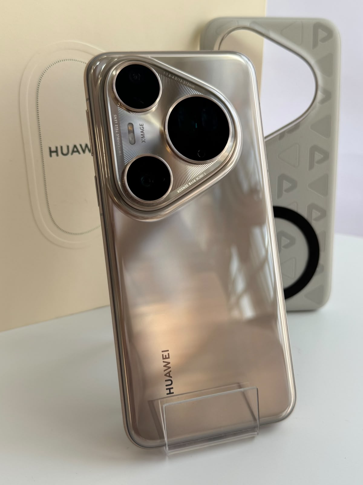 Telefon HUAWEI Pura 80 Ultra, 512GB, 16GB RAM, Dual SIM, Prestige Gold