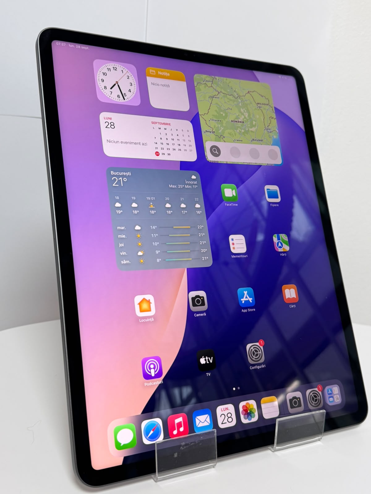 Tabletă Apple iPad Pro 12.9” 5th Gen (2021), 256GB, Wi-Fi, M1, Space Grey