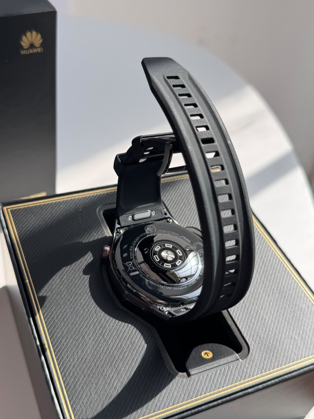 Smartwatch HUAWEI Watch GT 6 Pro, 46mm, GPS, Android/iOS, Black Fluoroelastomer Strap