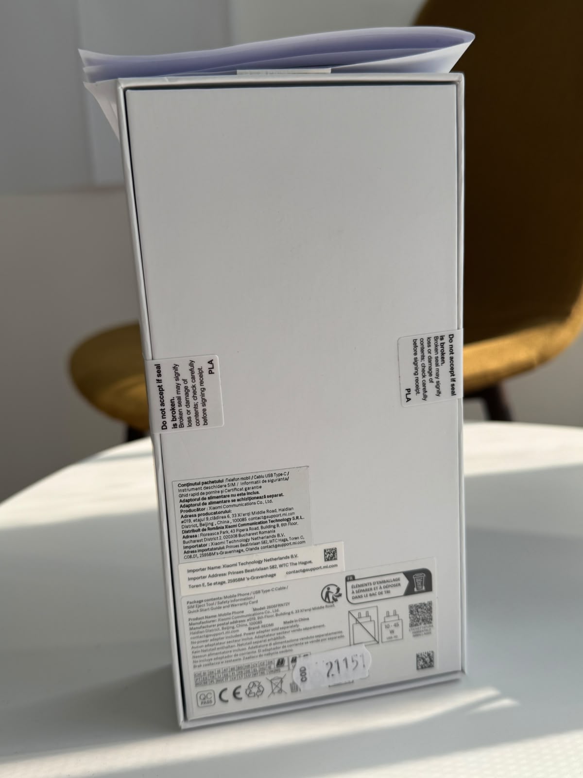 Telefon Xiaomi Redmi 17, 128GB, 4GB RAM, Dual SIM, Black