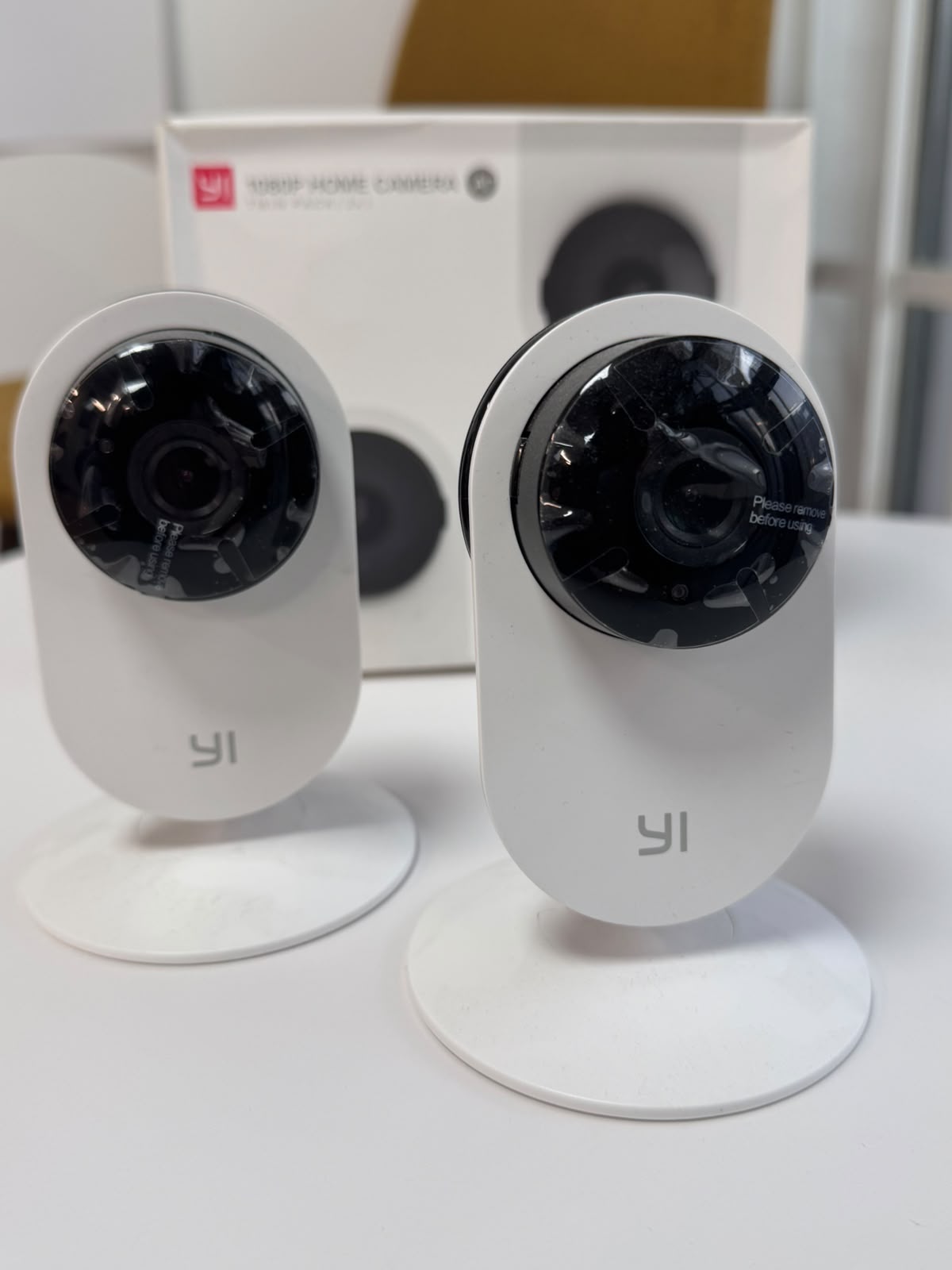 Set 2 Camere de Supraveghere YI Home Camera, 1080P Full HD, Wi-Fi, Twin Pack