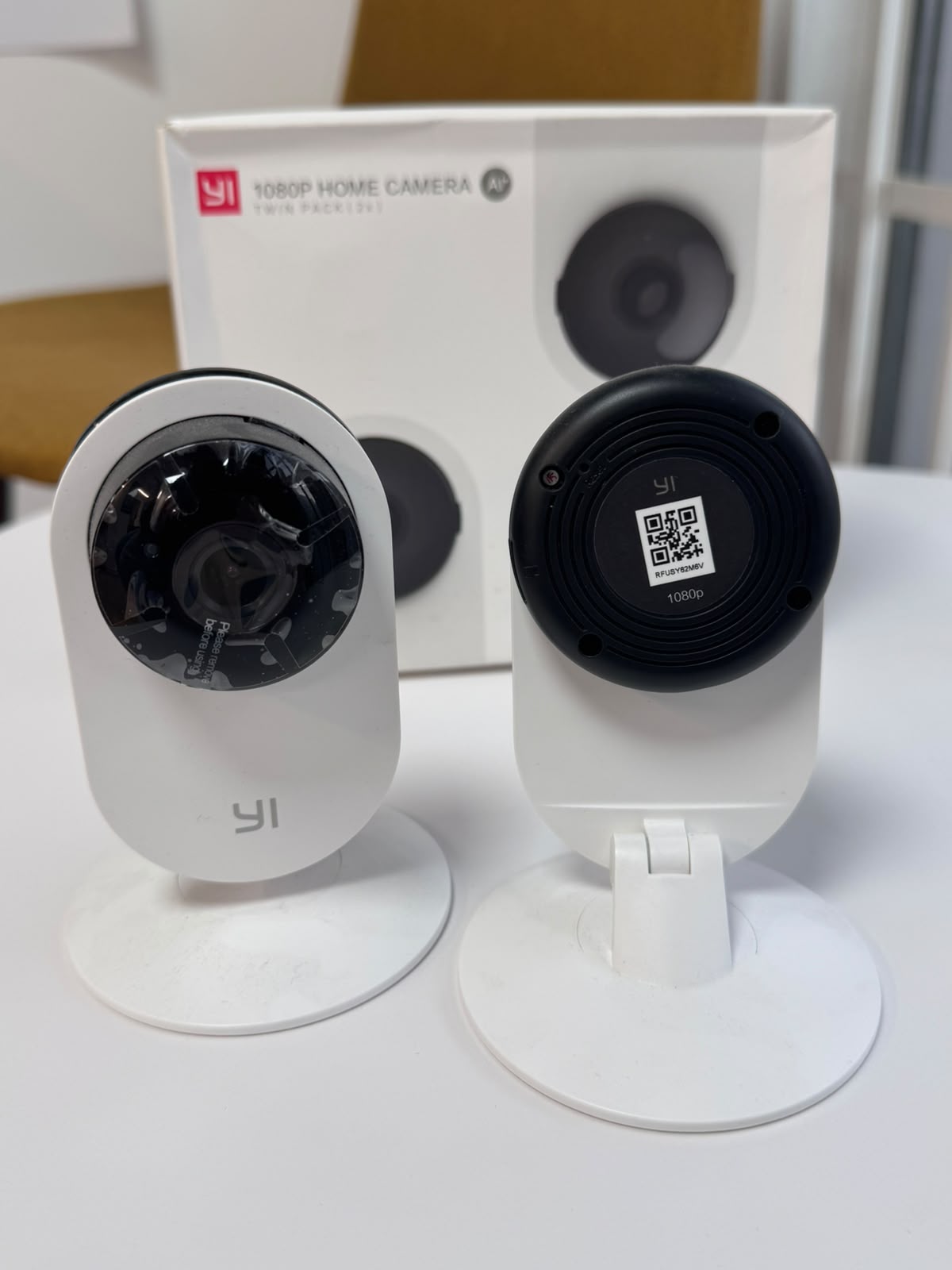 Set 2 Camere de Supraveghere YI Home Camera, 1080P Full HD, Wi-Fi, Twin Pack