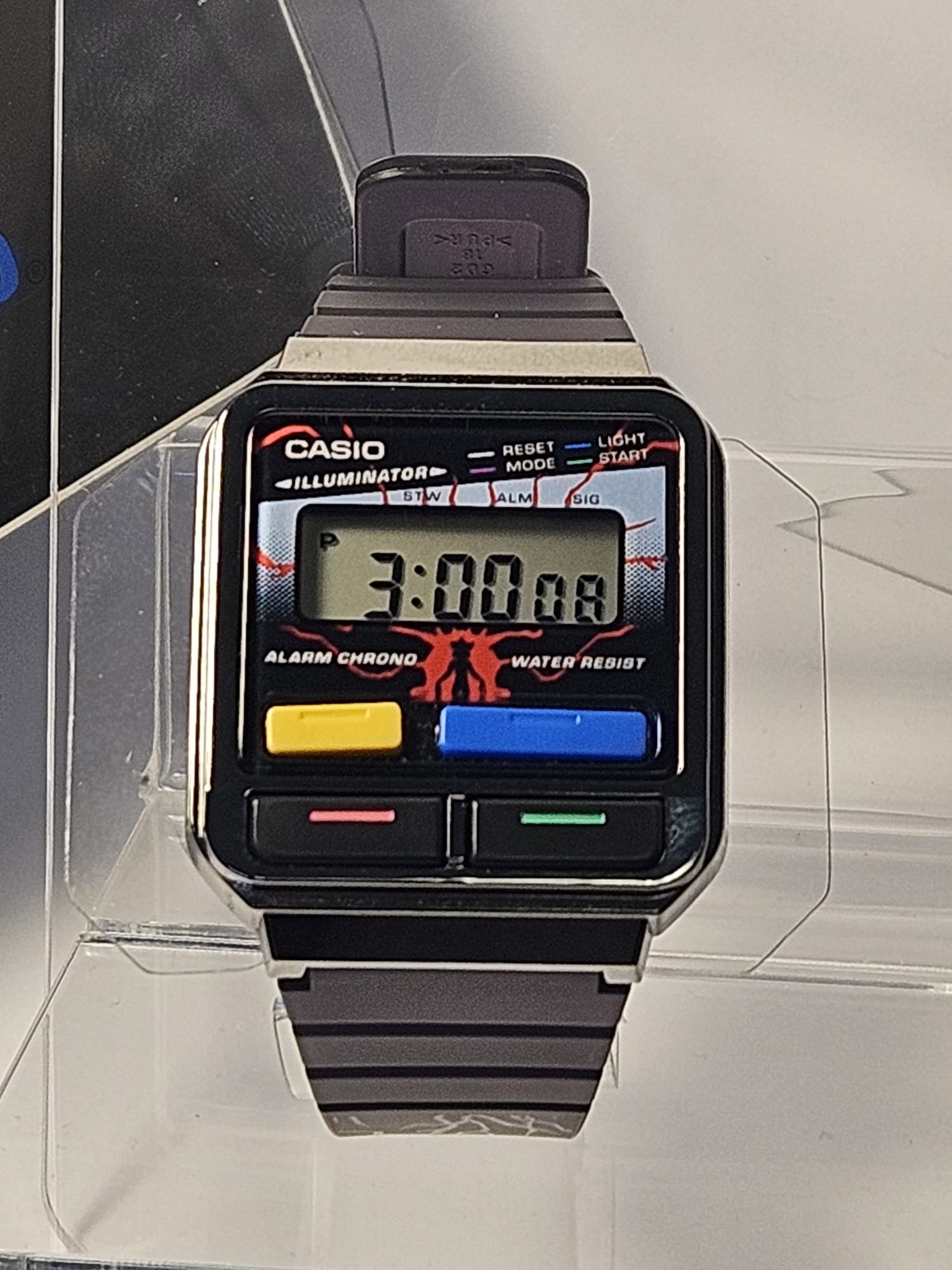 Casio EDGY Stranger Things Edition, Ca nou