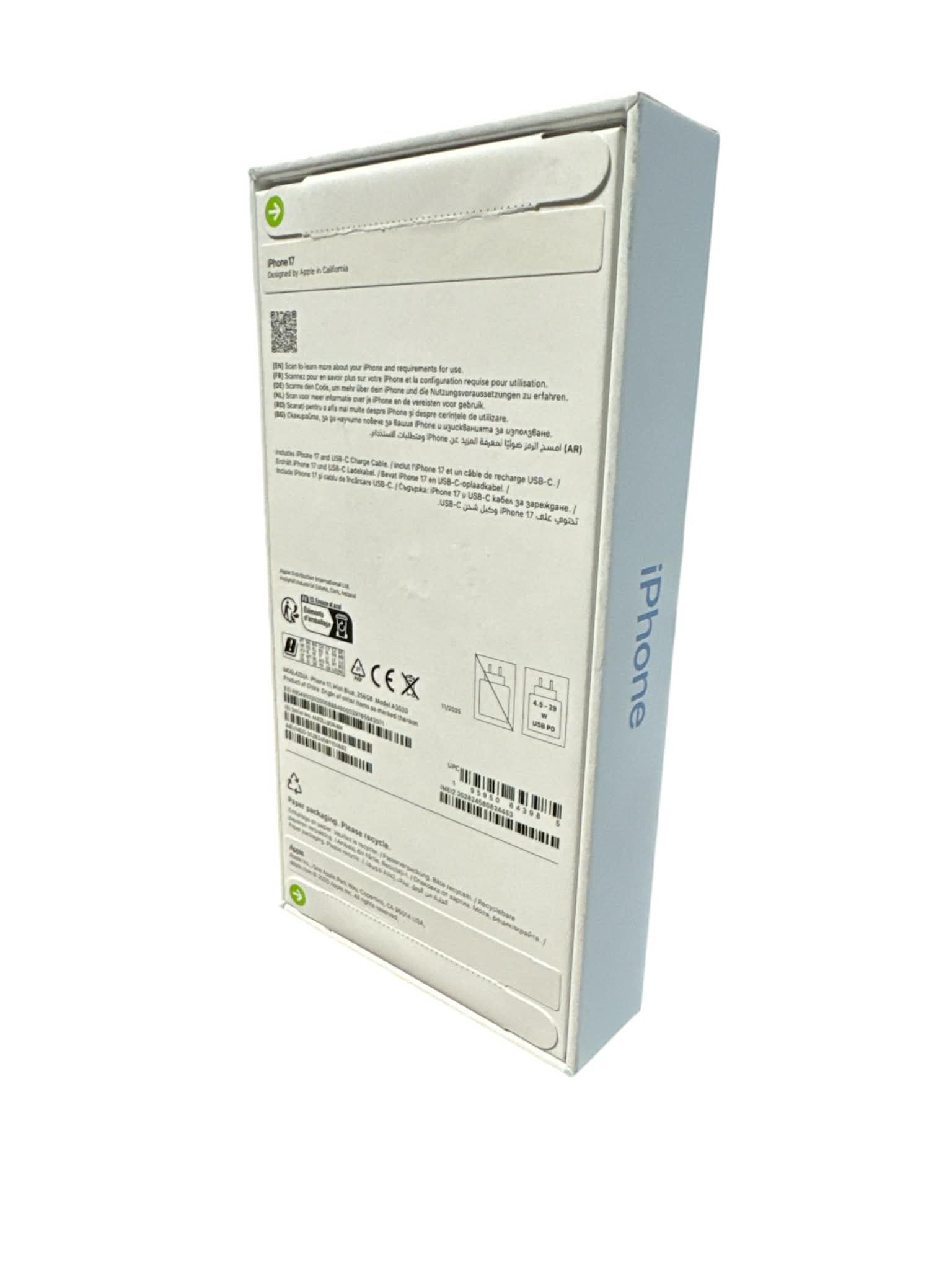iPHONE 17 Mist Blue 256 gb Nou