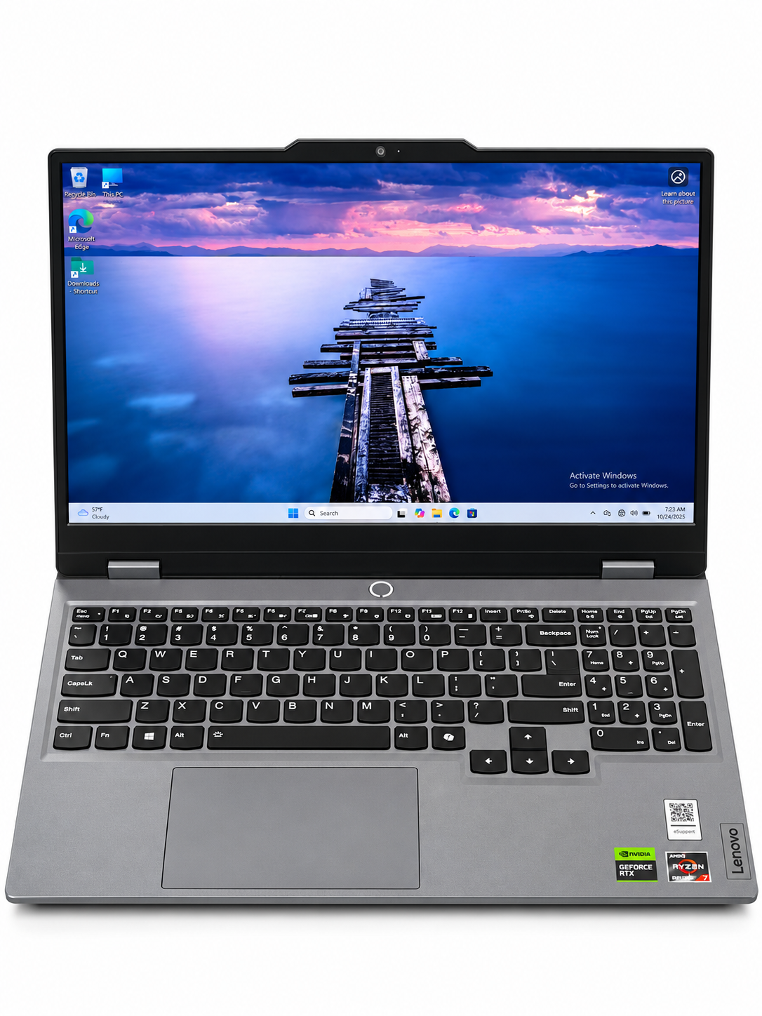 Laptop Gaming Lenovo LOQ 15ARP9, AMD Ryzen 7 7435HS, 24GB RAM, 1TB SSD, RTX 4060 8GB, Full HD 15,6”, 144Hz
