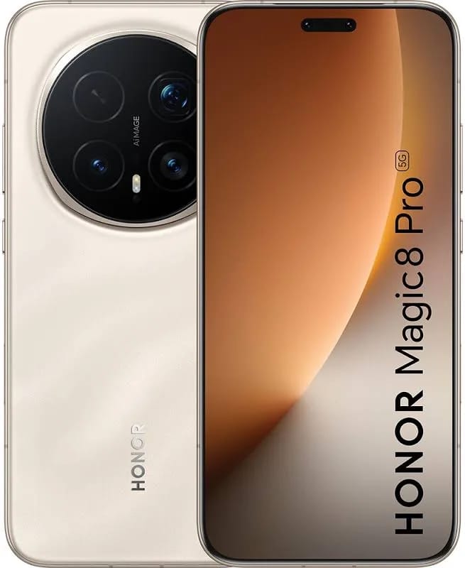 HONOR Magic8 Pro – 512GB, Gold (Auriu), Full Box, Baterie 100%, 0 Cicluri de Încărcare