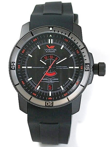 Ceas Vostok-Europe Ekranoplan Caspian Sea Monster Tritium Tube Dive Watch 5454108 – Automatic, 32 Jewels,