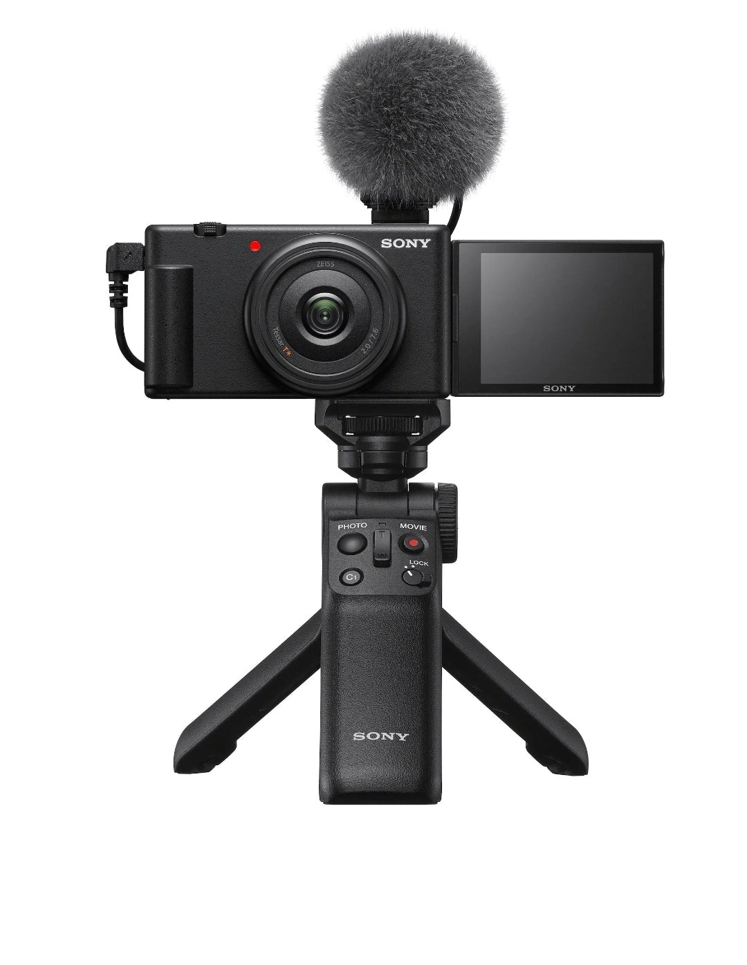 Camera foto vlogging Sony ZV-1F, 20.1MP, 4K, Negru - Ca noua