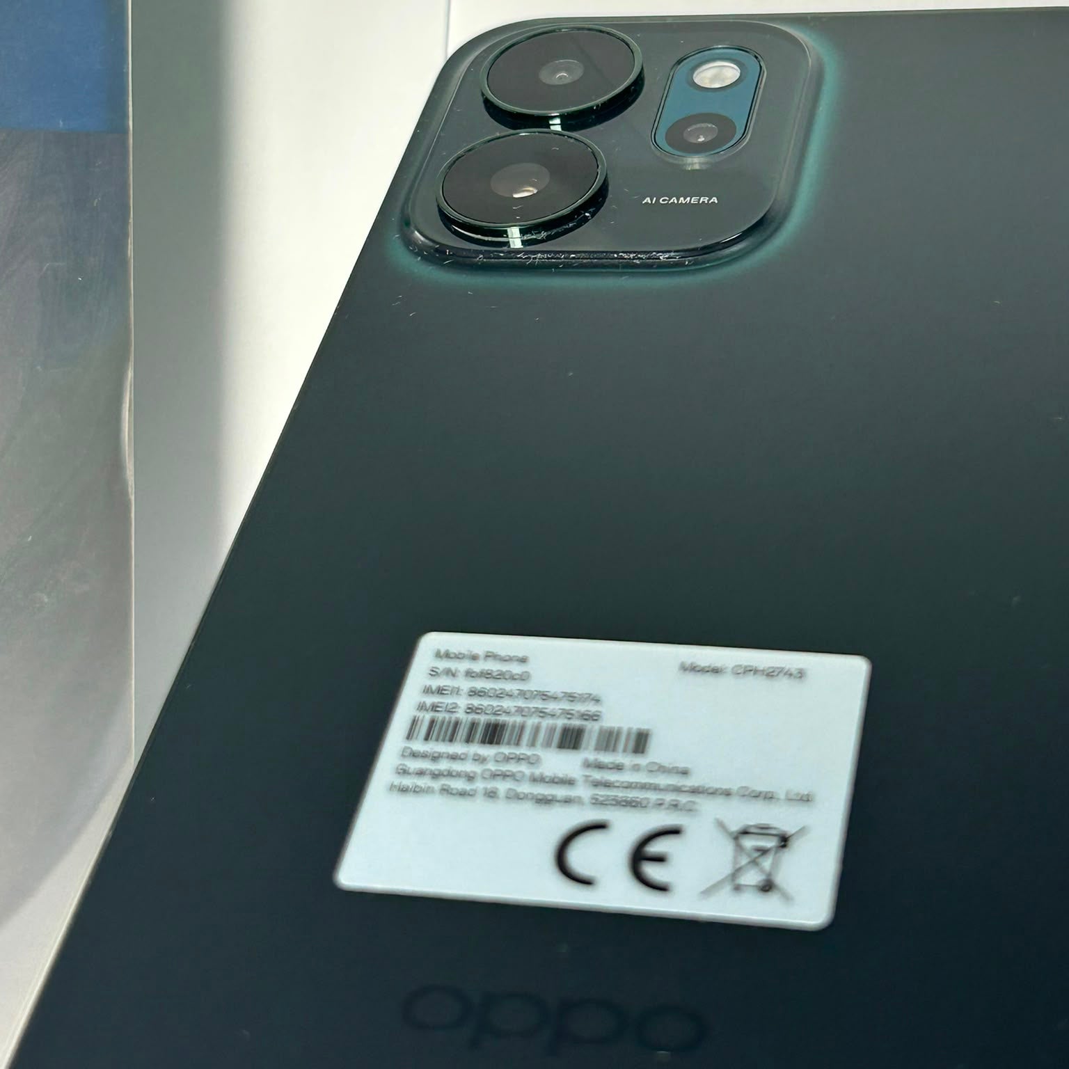 OPPO Reno14 F 5G Verde 256GB 8GB RAM | Full Box | Ca Nou | Dual SIM