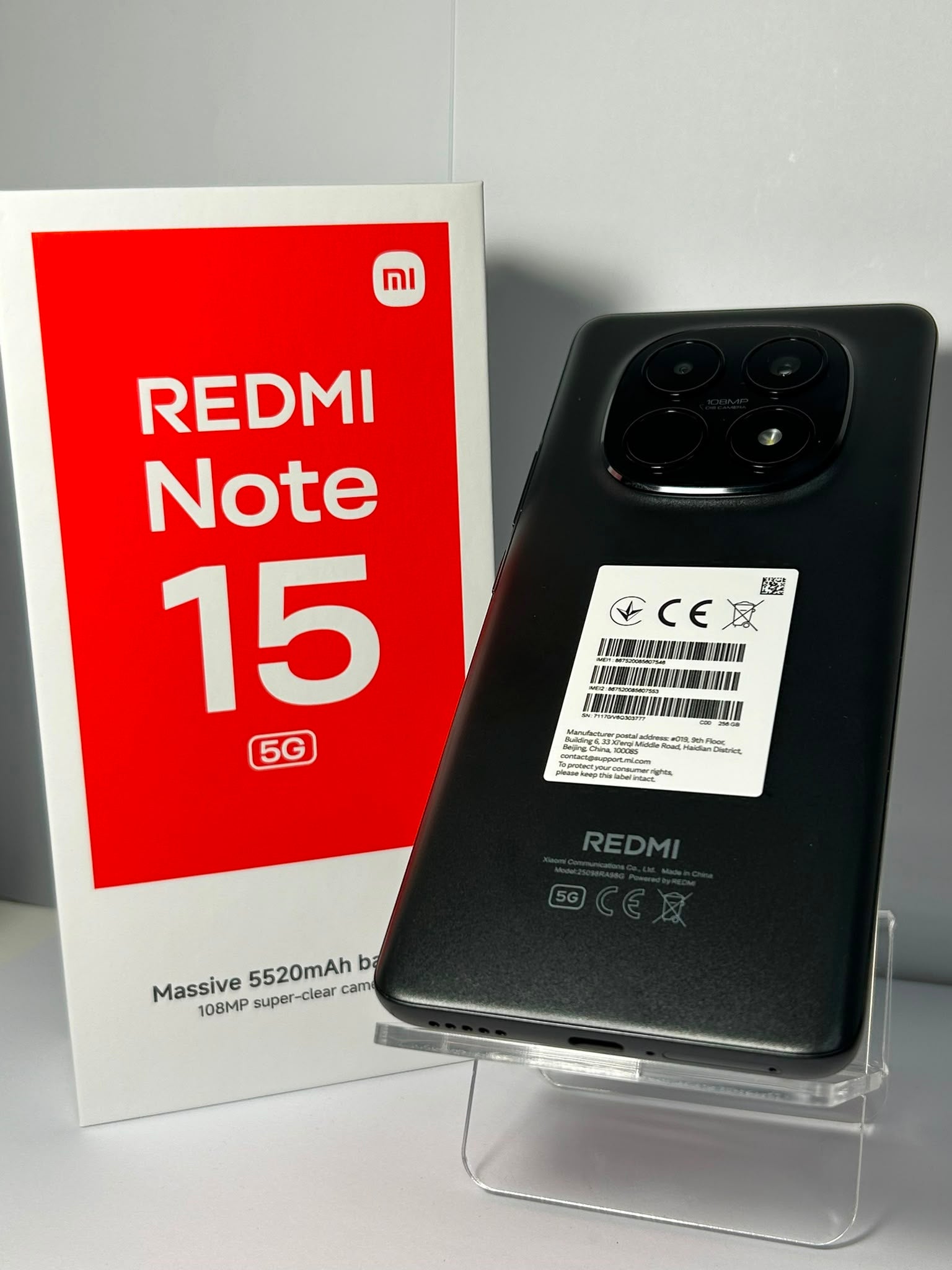 Xiaomi Redmi Note 15 5G 256GB 8GB RAM Full Box Ca Nou